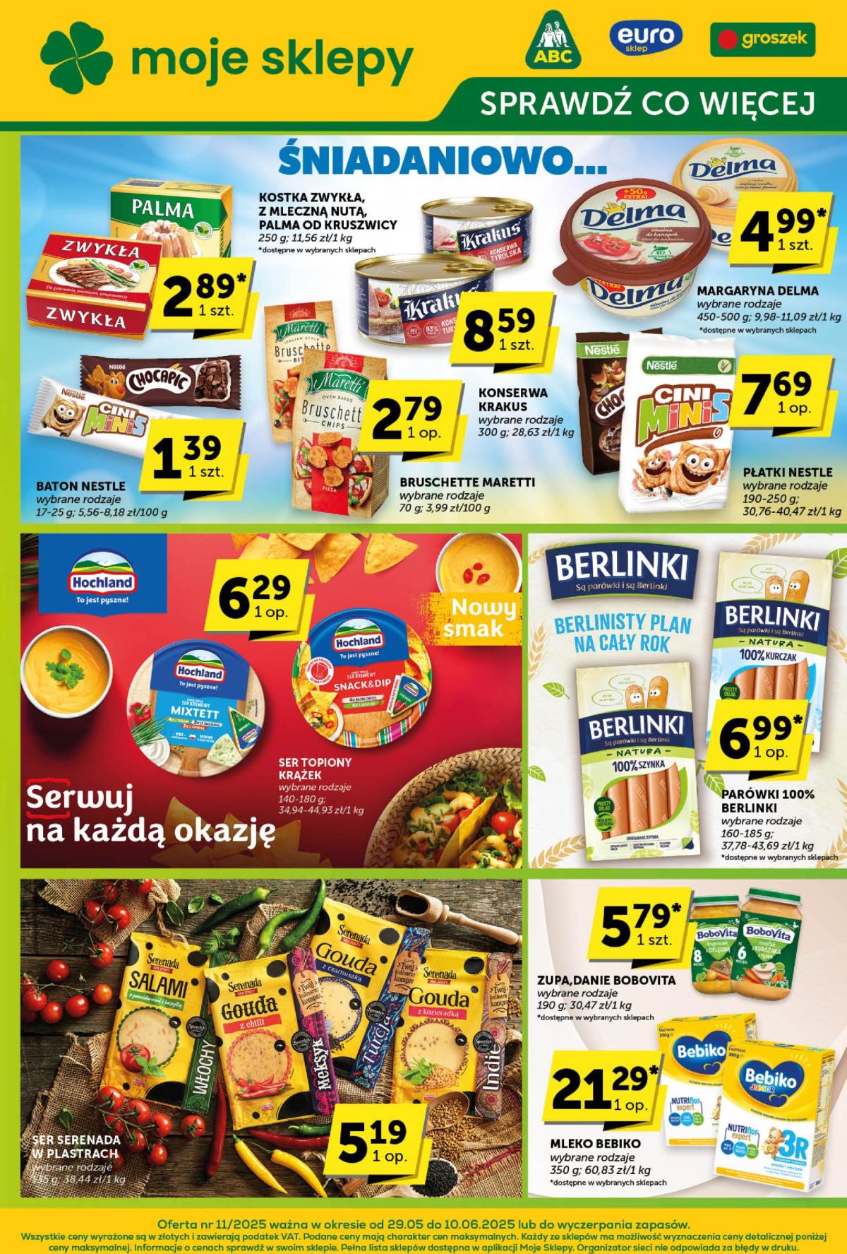 Groszek - Sprawdź, co więcej gazetka ważna od 29.05. - 10.06.