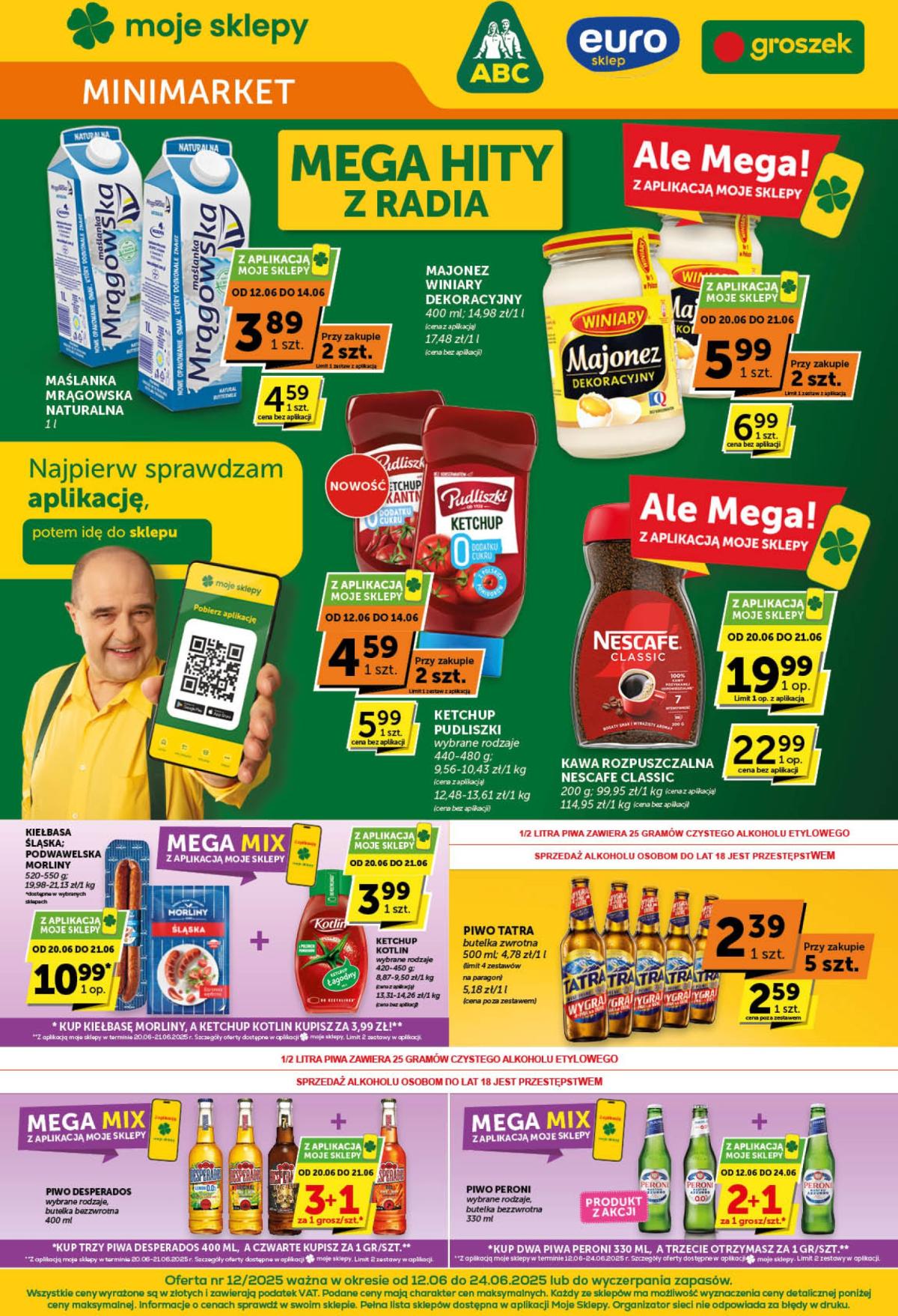 Gazetka Groszek Minimarket ważna od 12.06. - 24.06.