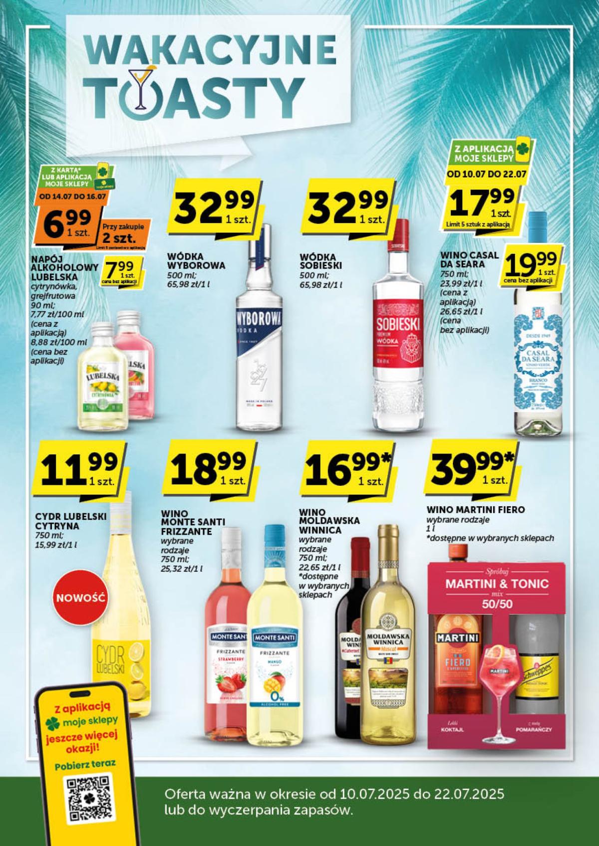 Gazetka Groszek - Oferta Alkoholowa ważna od 10.07. - 22.07.
