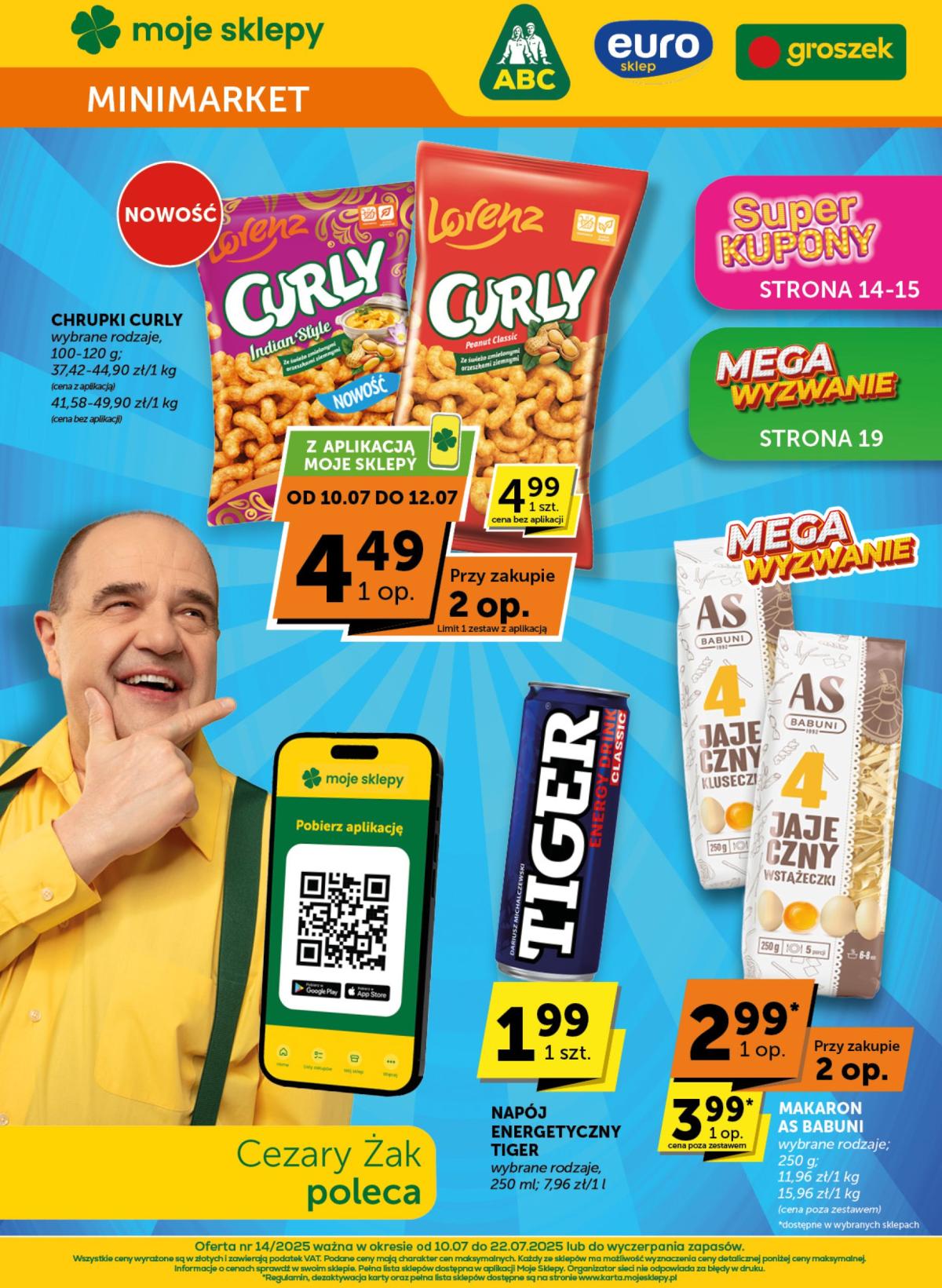 Gazetka Groszek Minimarket ważna od 10.07. - 22.07.