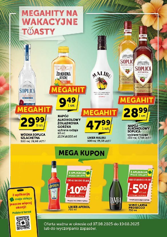 Gazetka Groszek - Gazetka Alkoholowa - ważna od 07.08. do 19.08.