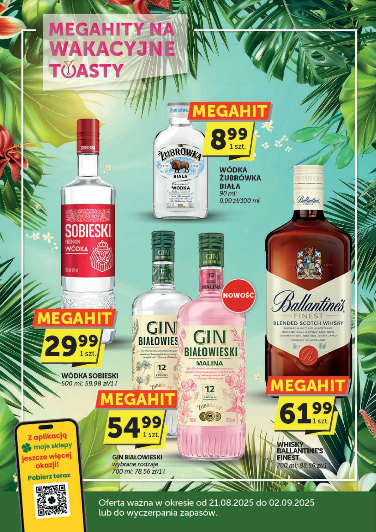 Gazetka Groszek - Oferta Alkoholowa - ważna od 21.08. do 02.09.