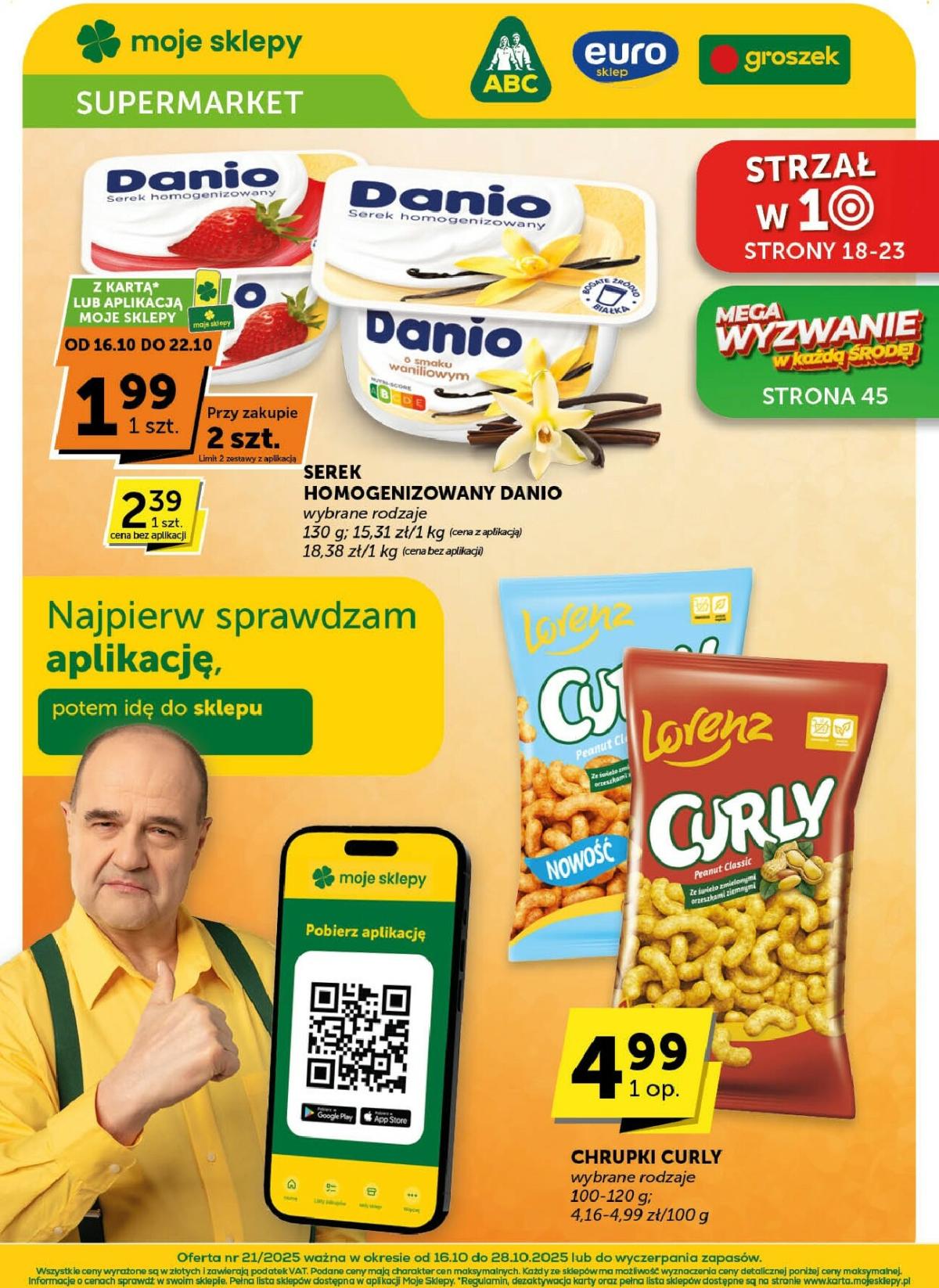 Gazetka Groszek - Supermarket - ważna od 16.10. do 28.10.
