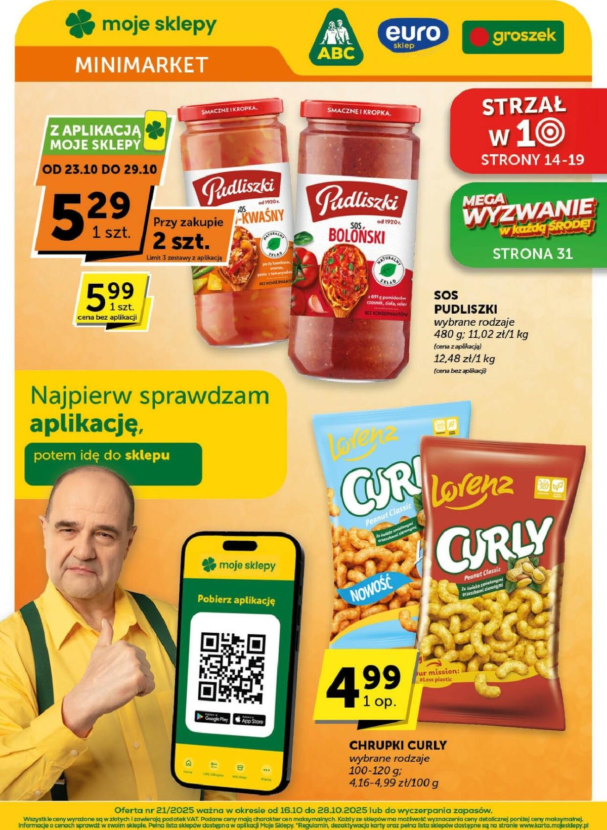 Gazetka Groszek - Minimarket - ważna od 16.10. do 28.10.