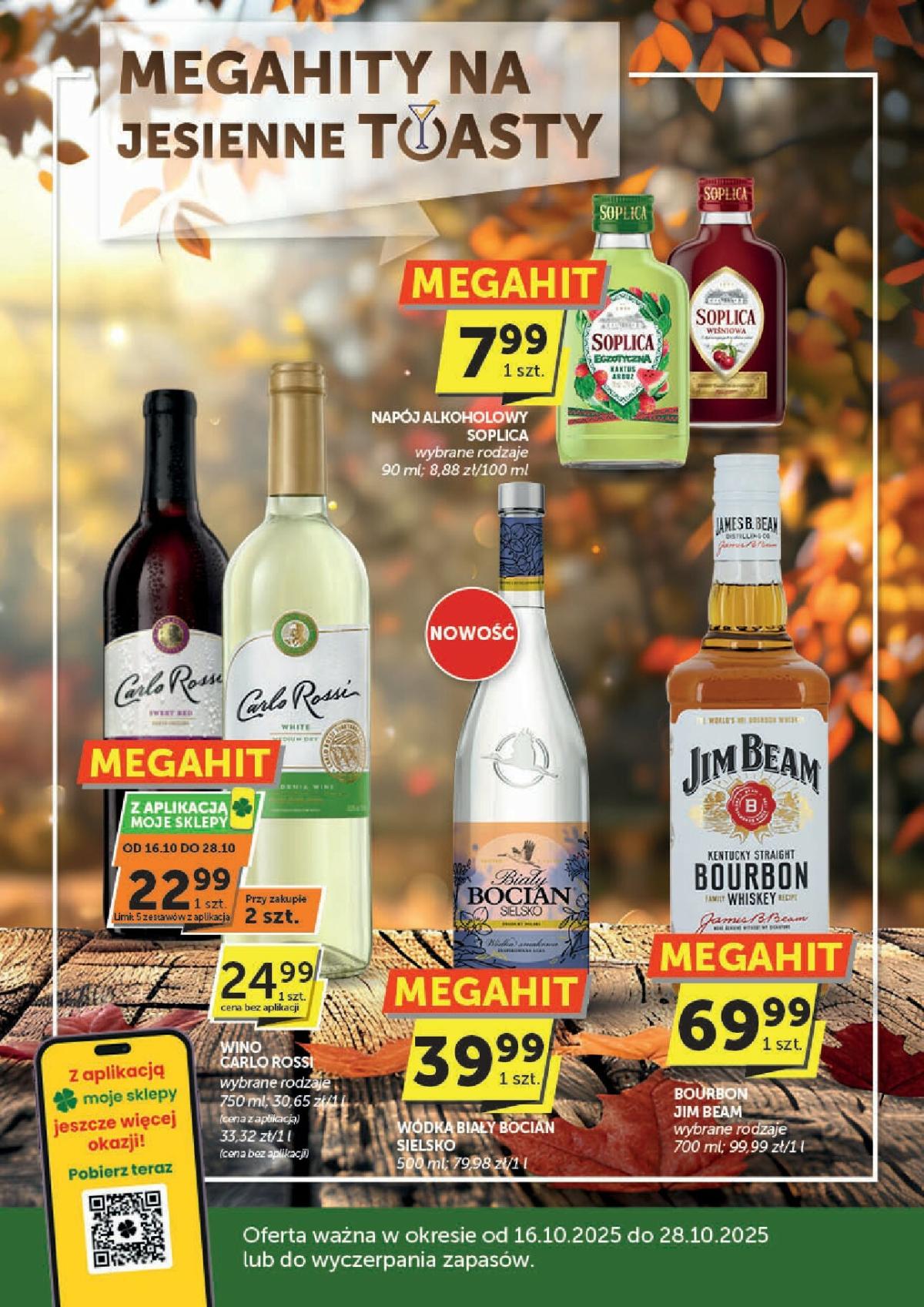 Gazetka Groszek - Gazetka Alkoholowa - ważna od 16.10. do 28.10.
