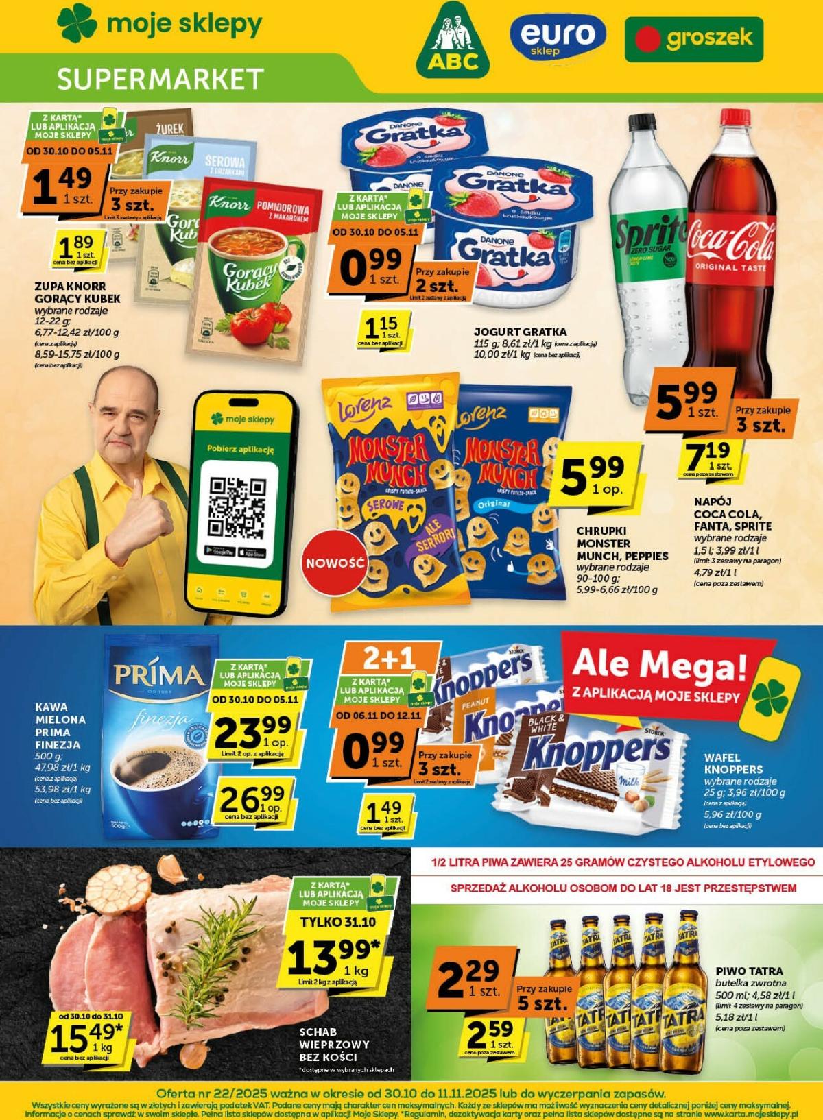 Gazetka Groszek - Supermarket - ważna od 30.10. do 11.11.