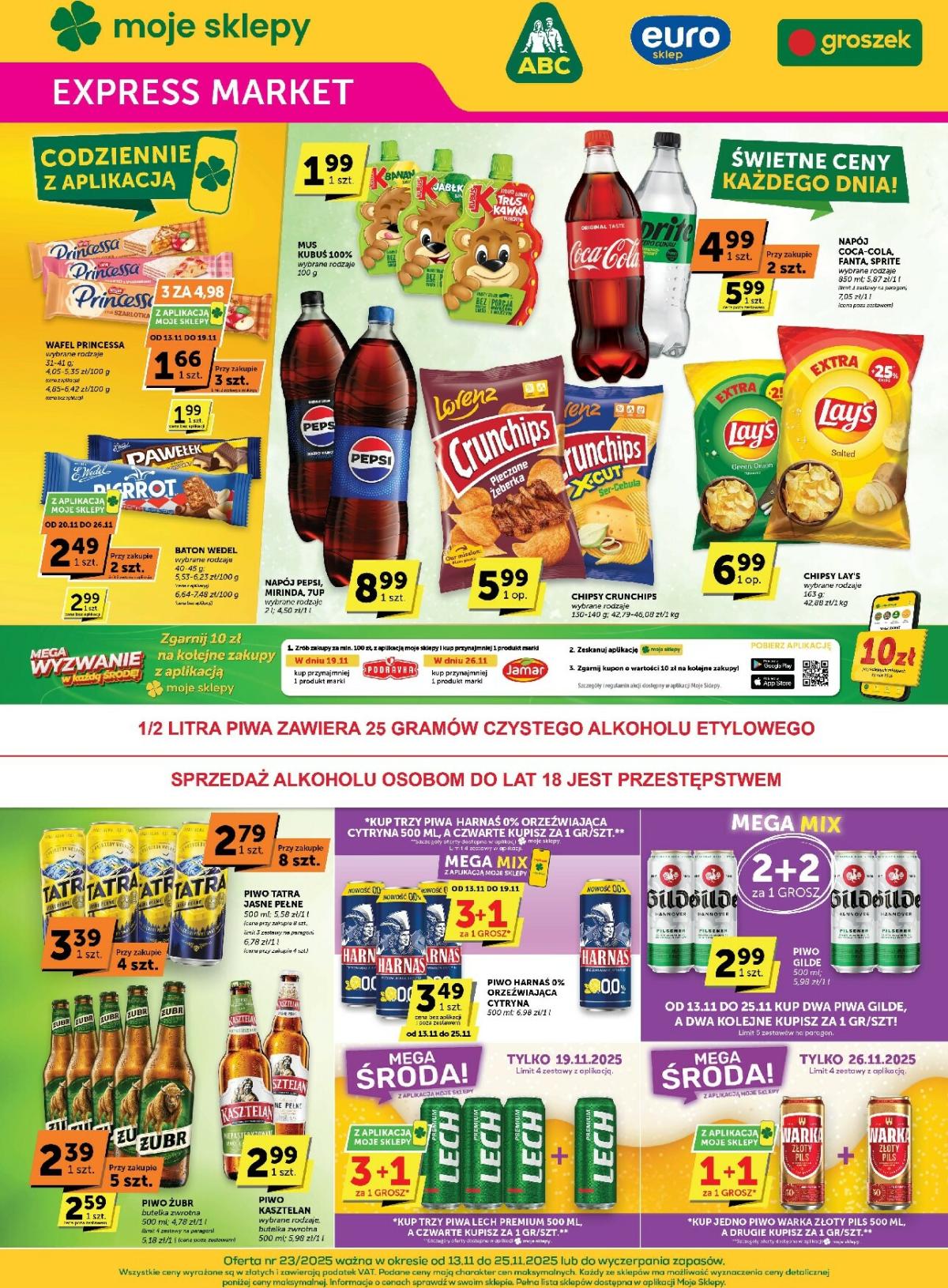 Gazetka Groszek - Expressmarket - ważna od 13.11. do 25.11.