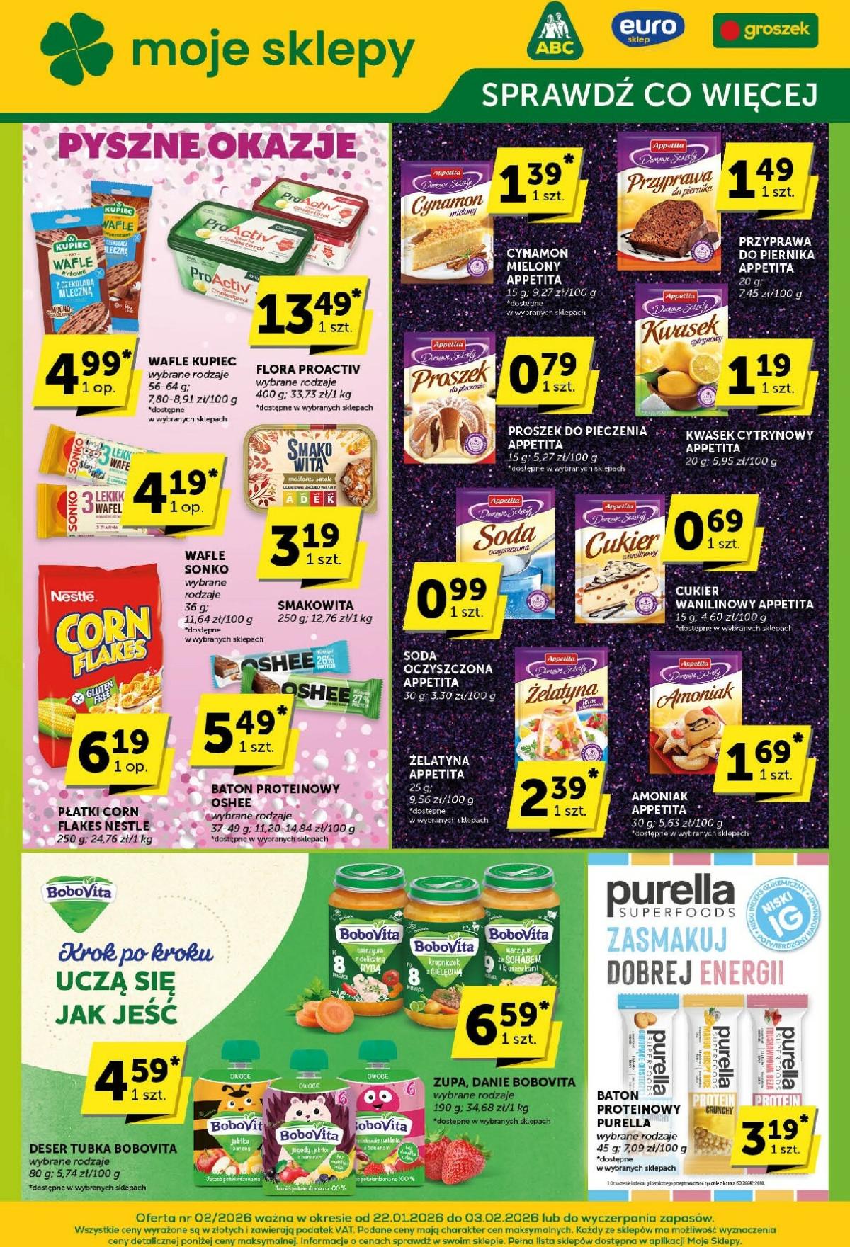 Gazetka Groszek - Sprawdź, co więcej - ważna od 22.01. do 03.02.