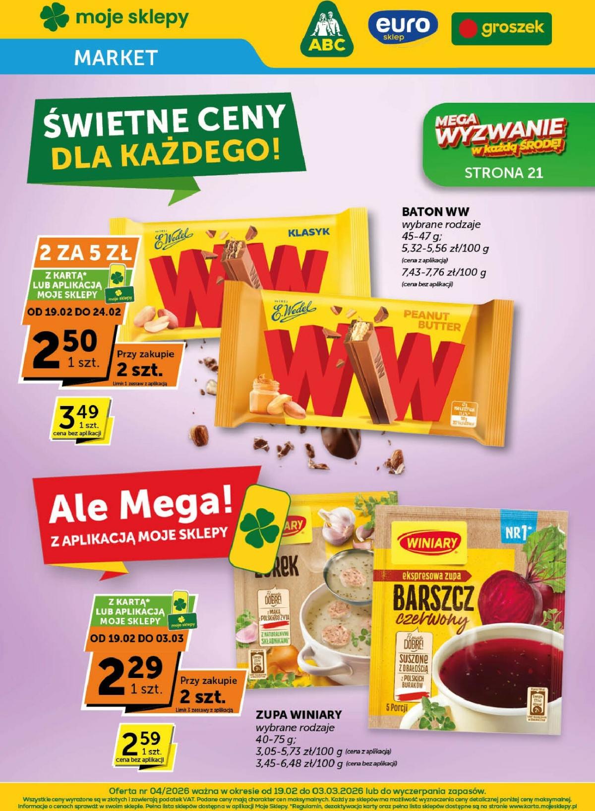 Gazetka Groszek - Market - ważna od 19.02.2026 do 03.03.2026