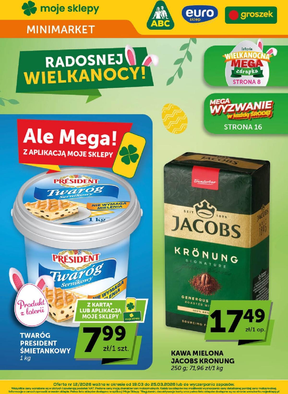 Gazetka Groszek - Minimarket - ważna od 19.03.2026 do 25.03.2026