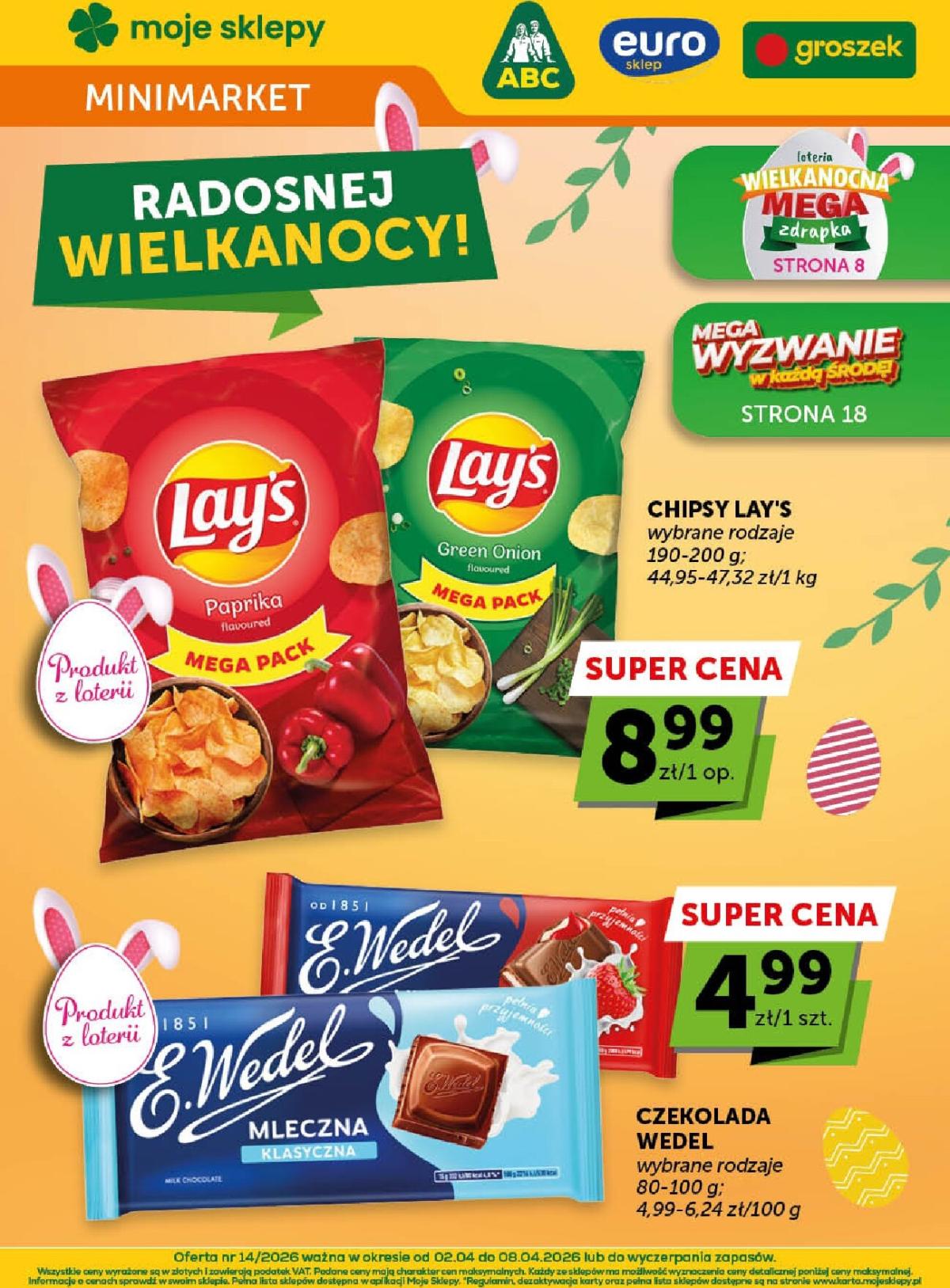 Gazetka Groszek - Minimarket - ważna od 02.04.2026 do 08.04.2026