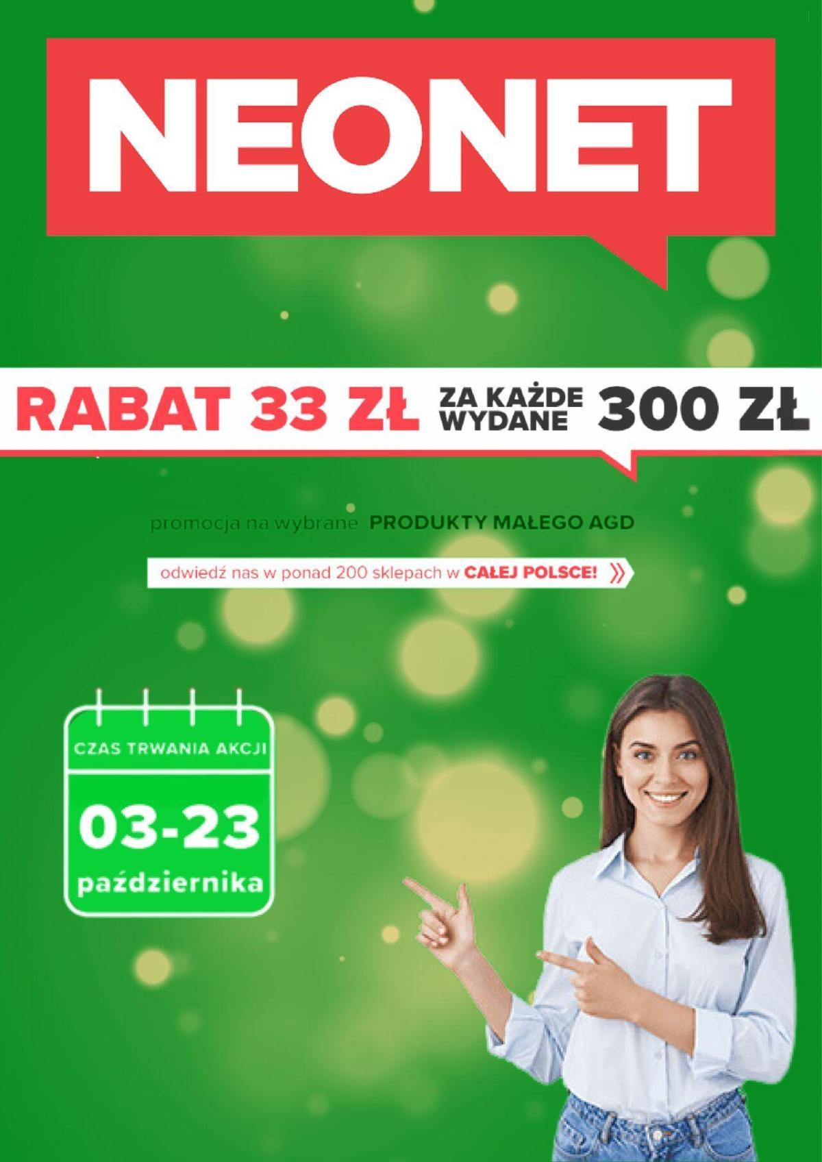 Neonet promocje 03.10.2024 - 23.10.2024