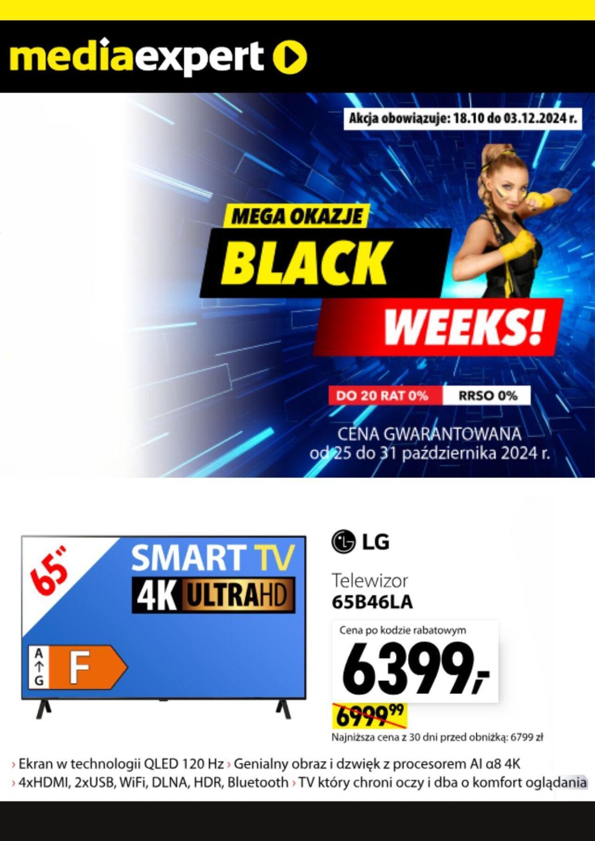 Mediaexpert BLACK FRIDAY 25.10.2024 - 31.10.2024