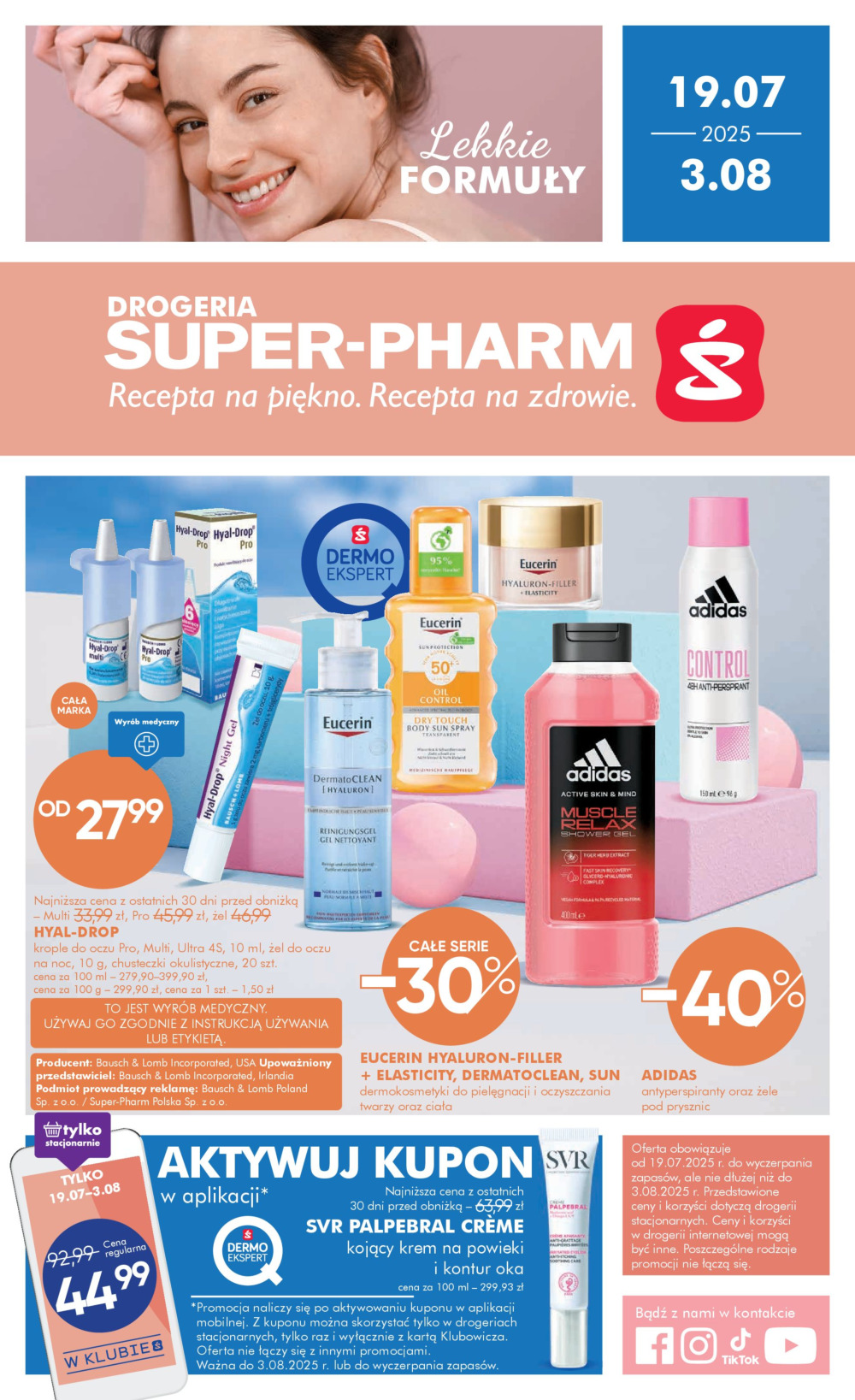 Gazetka Super-Pharm ważna od 19.07. - 03.08.