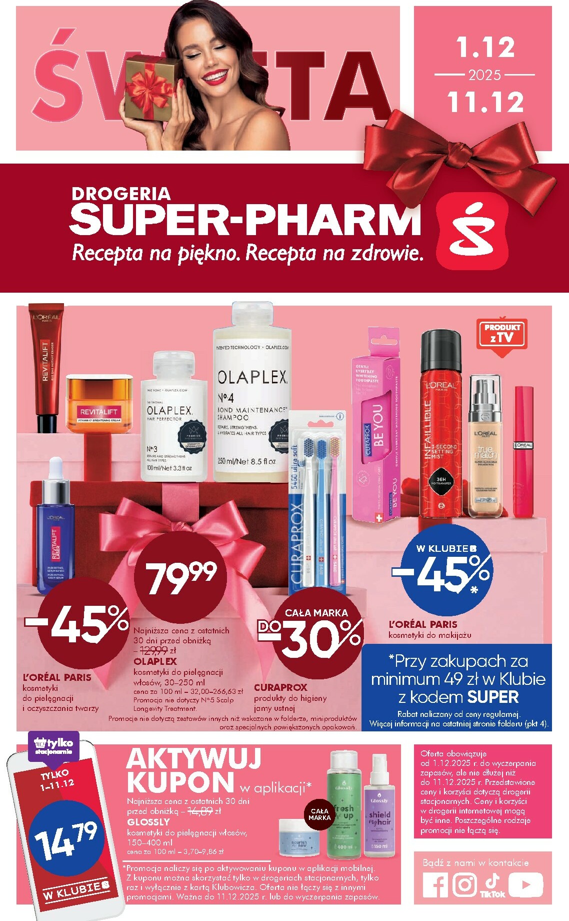 Gazetka Super-Pharm - ważna od 01.12. do 11.12.
