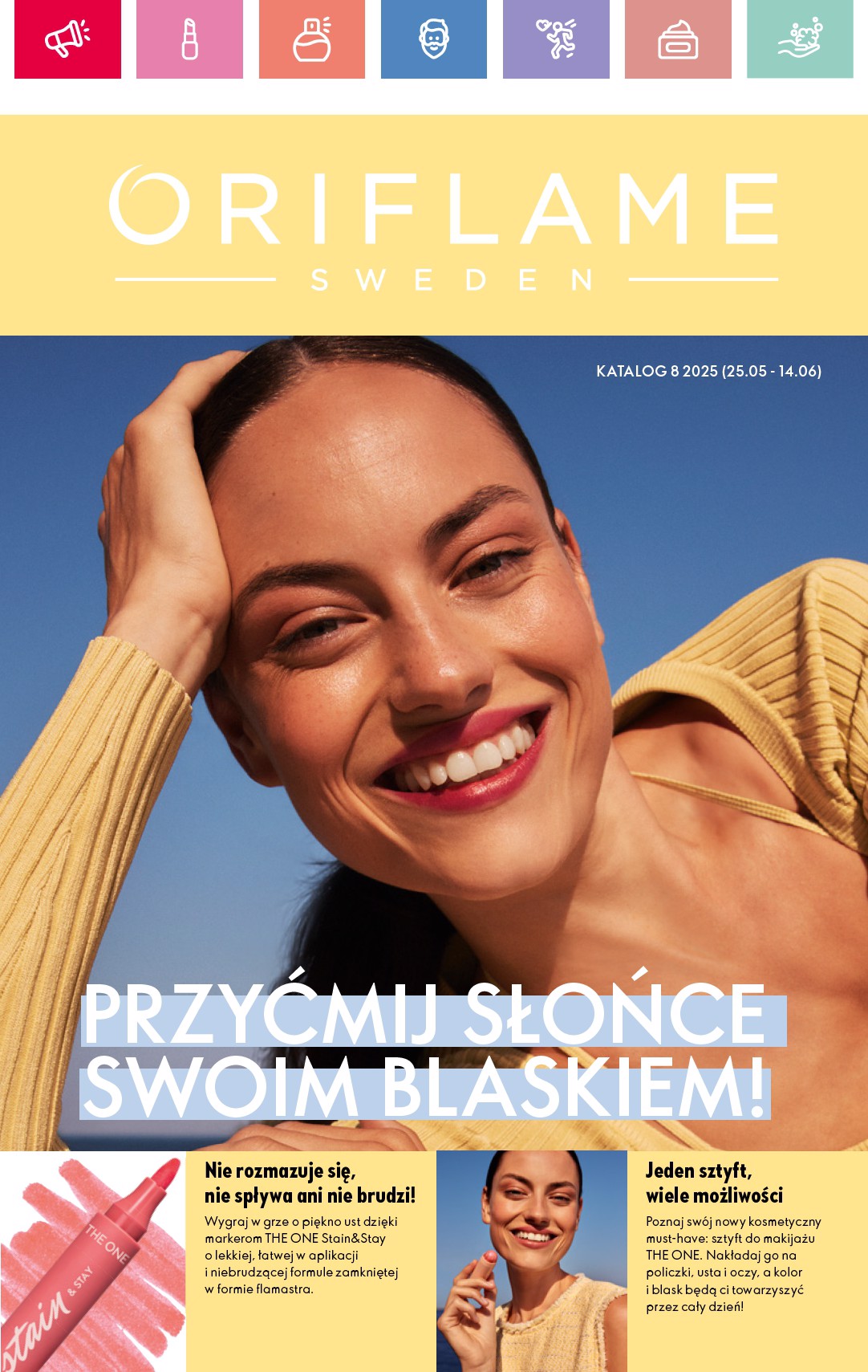 Oriflame gazetka ważna od 25.05. - 14.06.