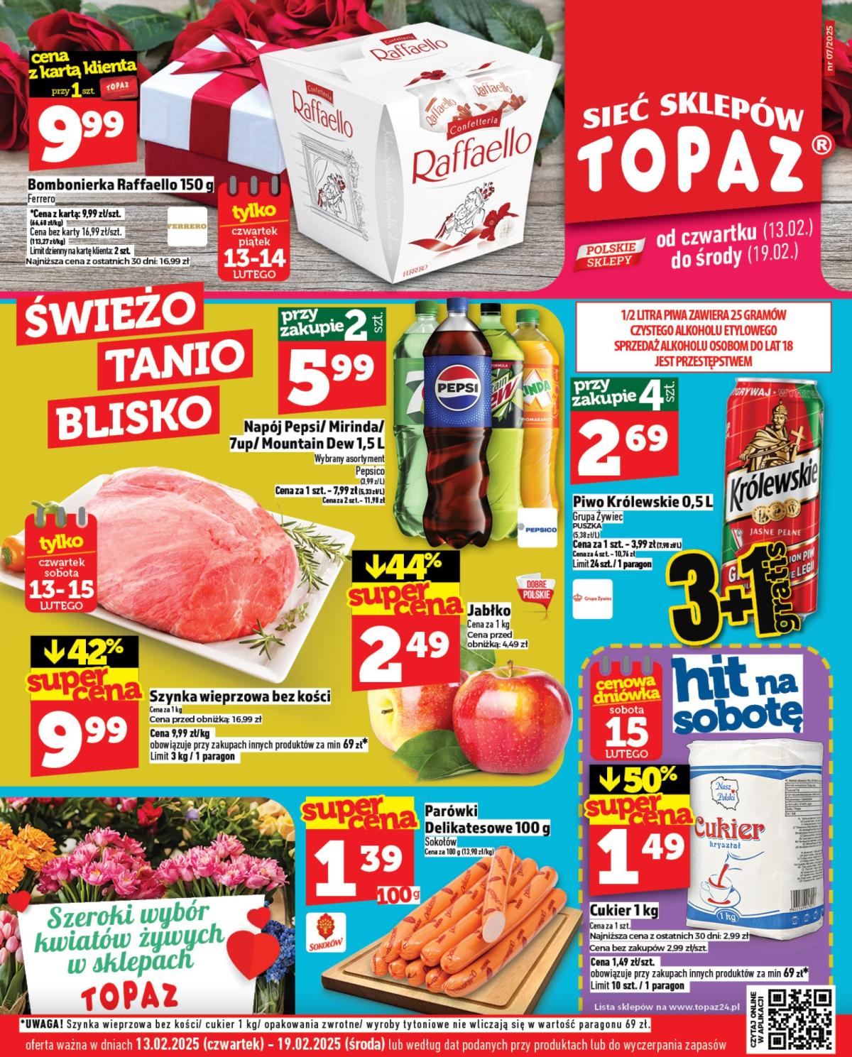 Topaz24 gazetka ważna od 13.02. - 19.02.