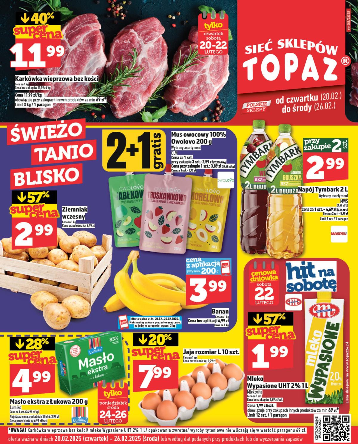 Topaz24 gazetka ważna od 20.02. - 26.02.