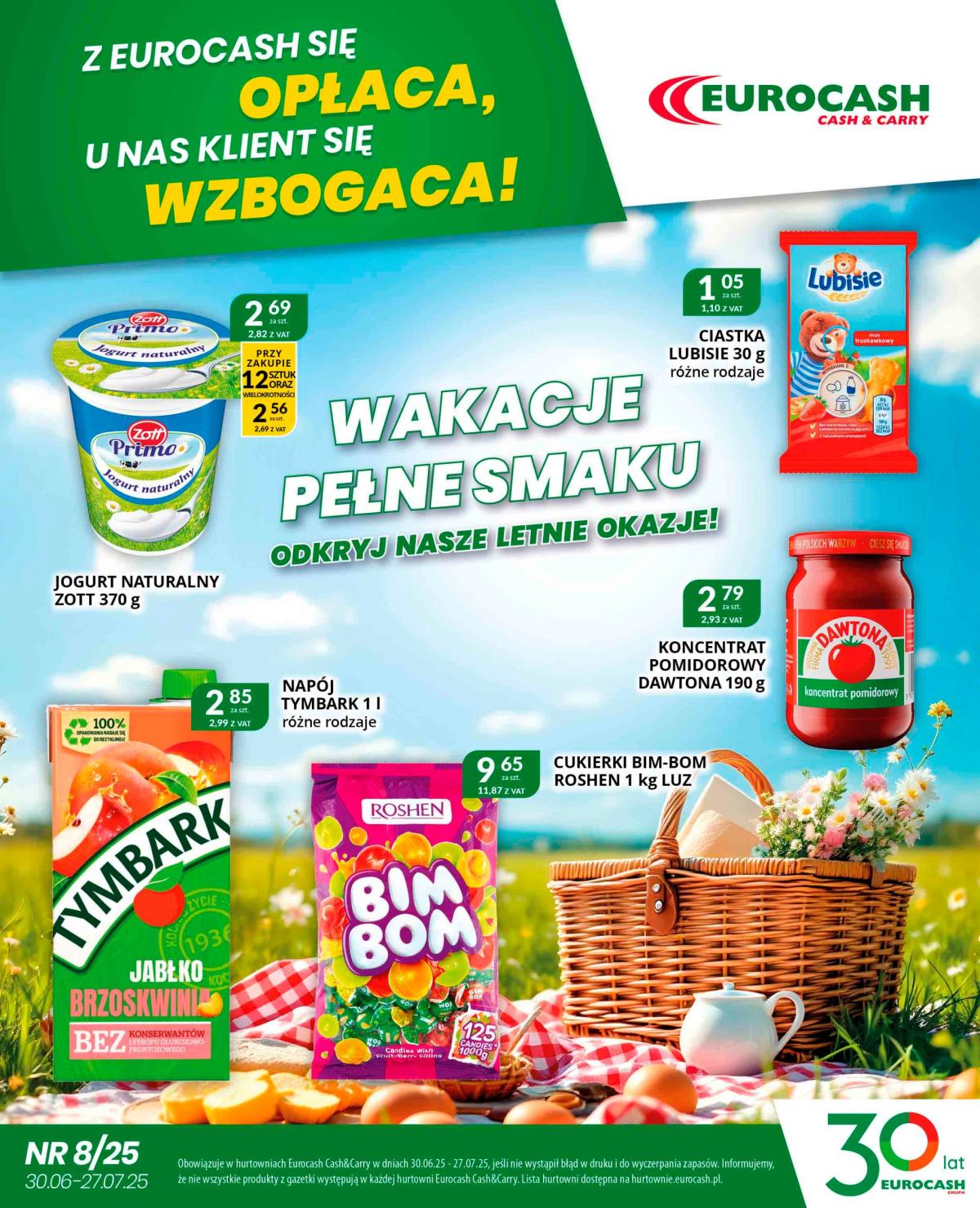Gazetka Eurocash - Cash&Carry ważna od 30.06. - 27.07.