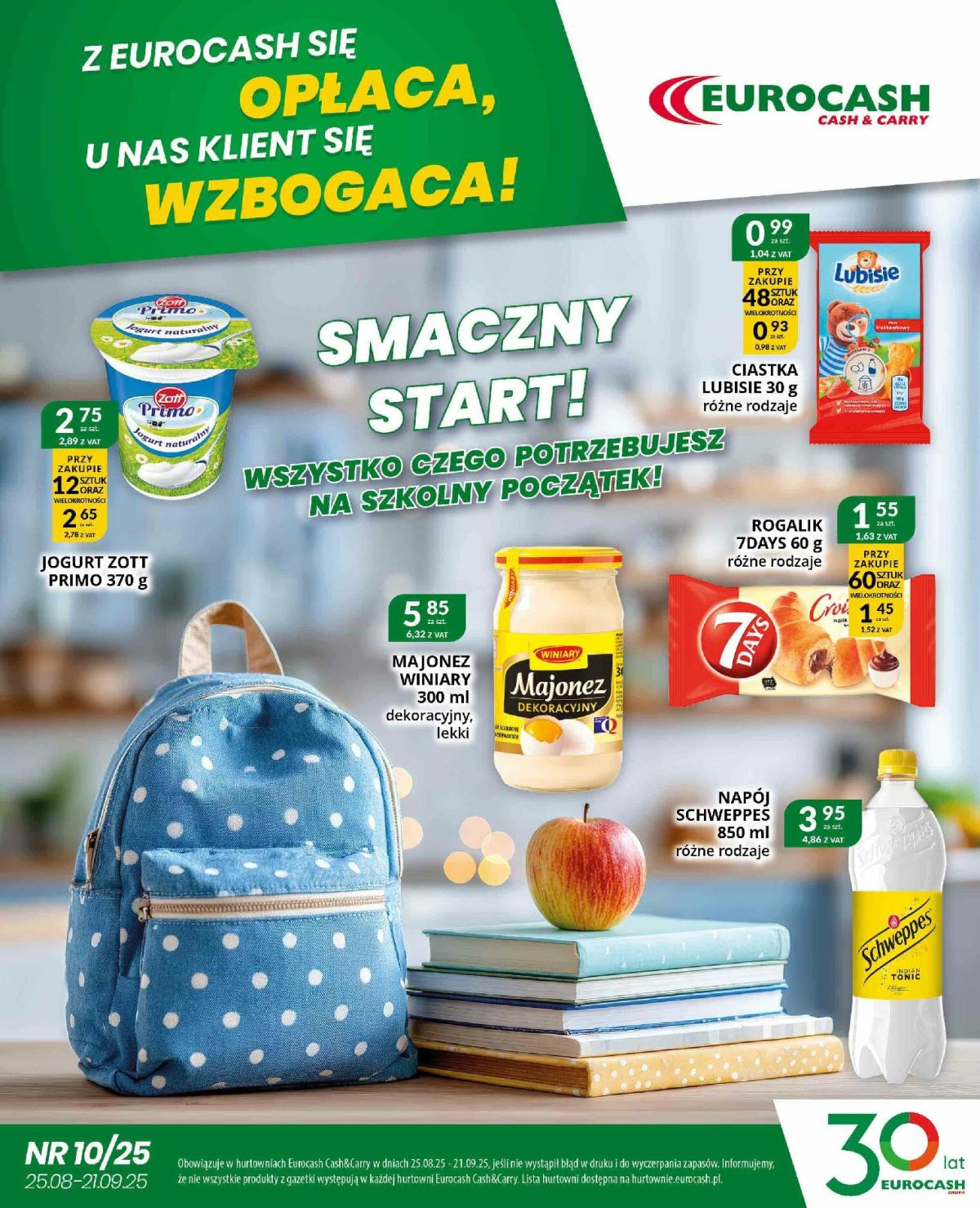 Gazetka Eurocash - Cash&Carry - ważna od 25.08. do 21.09.