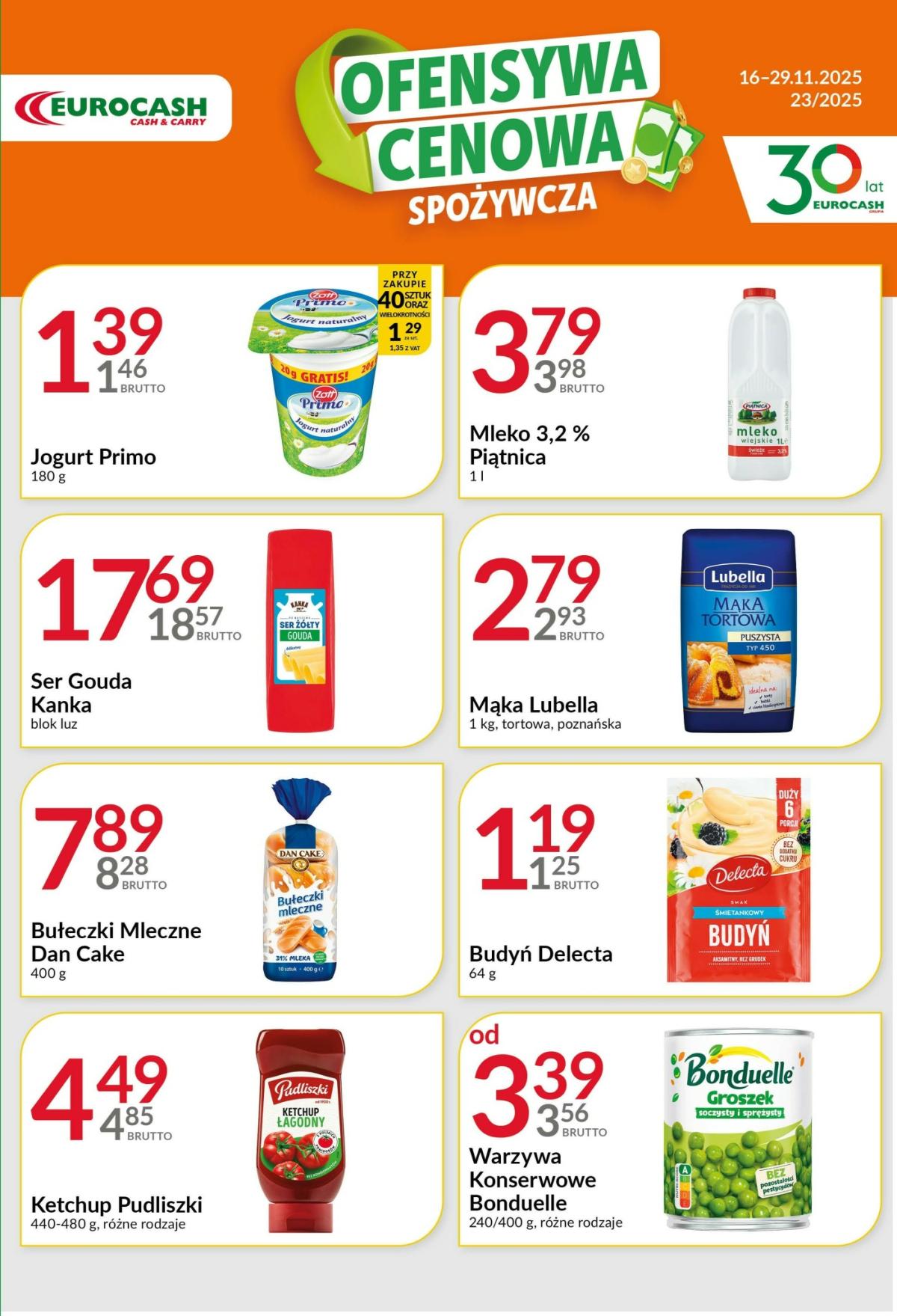 Gazetka Eurocash - Ofensywa Spożywcza - ważna od 16.11. do 29.11.