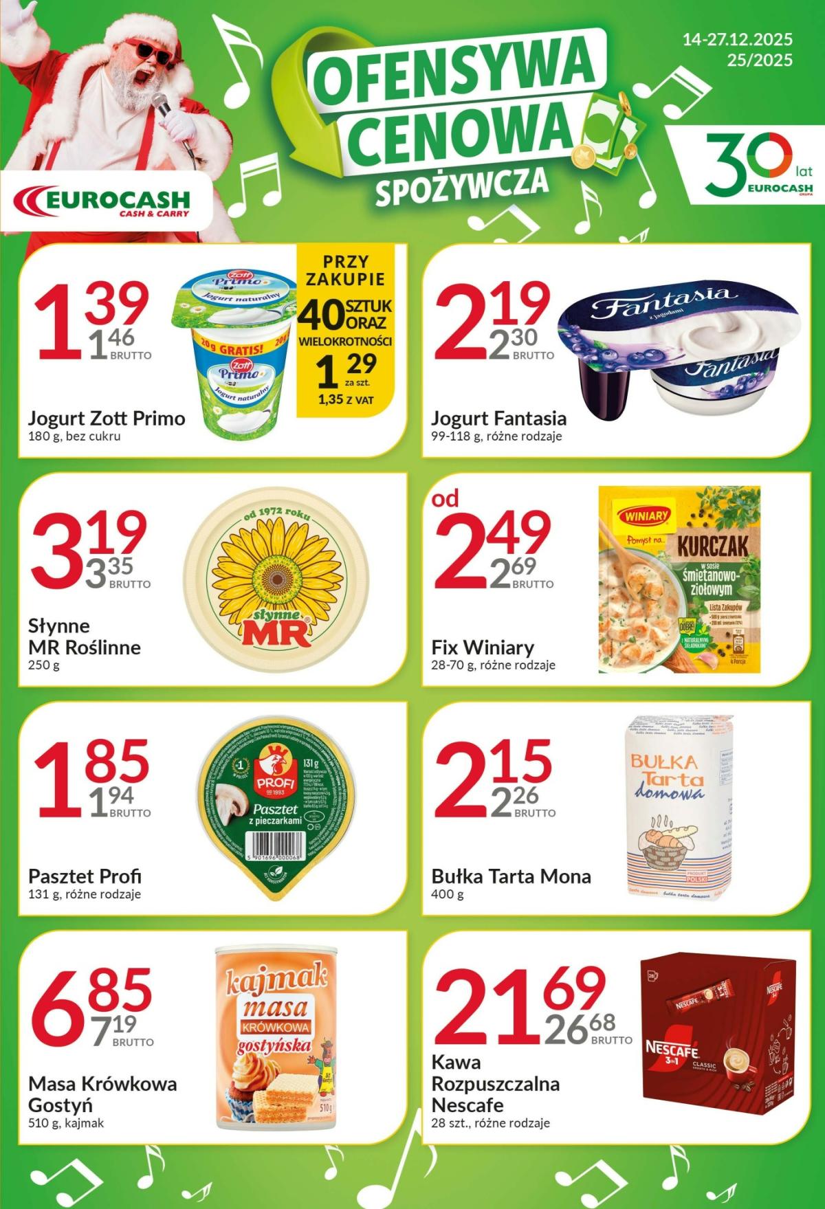Gazetka Eurocash - Ofensywa Spożywcza - ważna od 14.12. do 27.12.