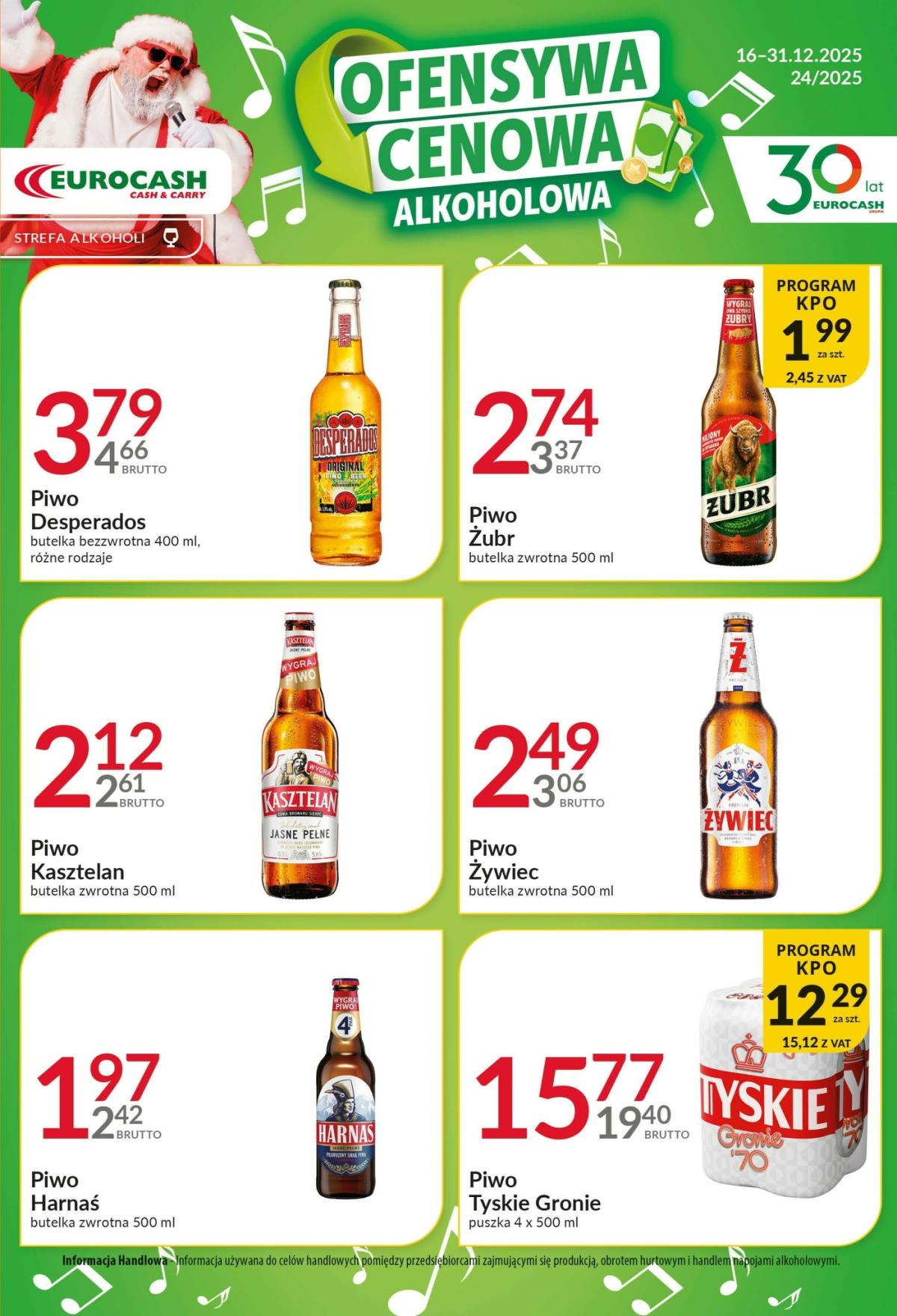 Gazetka Eurocash - Ofensywa Alkoholowa - ważna od 16.12. do 31.12.