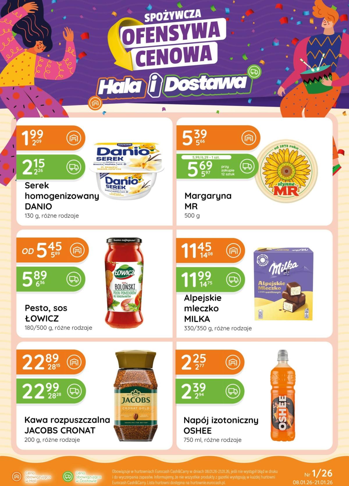 Gazetka Eurocash - Ofensywa Spożywcza - ważna od 08.01. do 21.01.