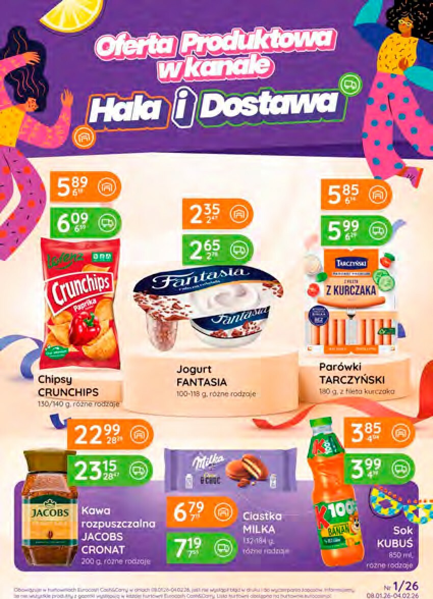 Gazetka Eurocash - Cash & Carry - ważna od 08.01. do 04.02.