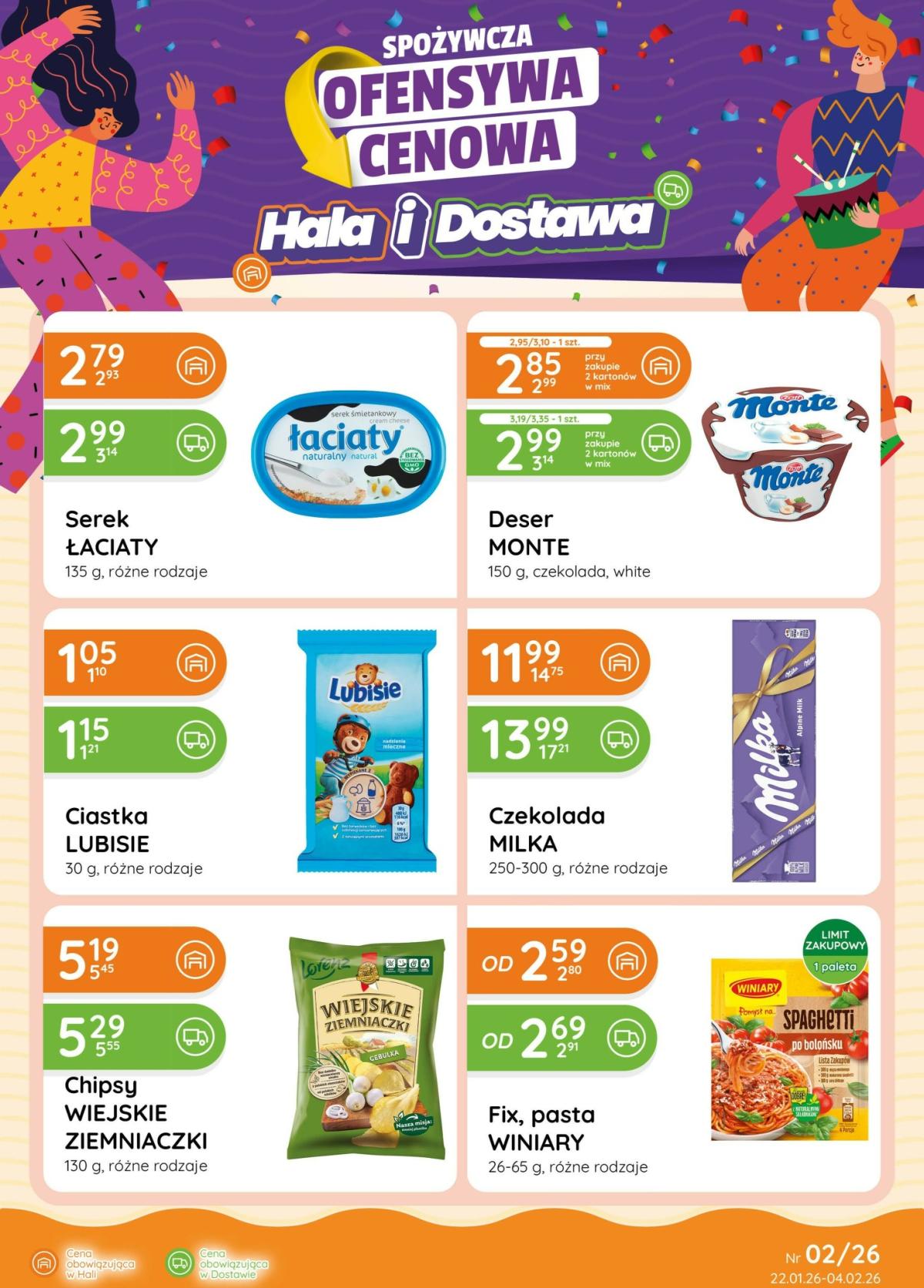 Gazetka Eurocash - Ofensywa Spożywcza - ważna od 22.01. do 04.02.