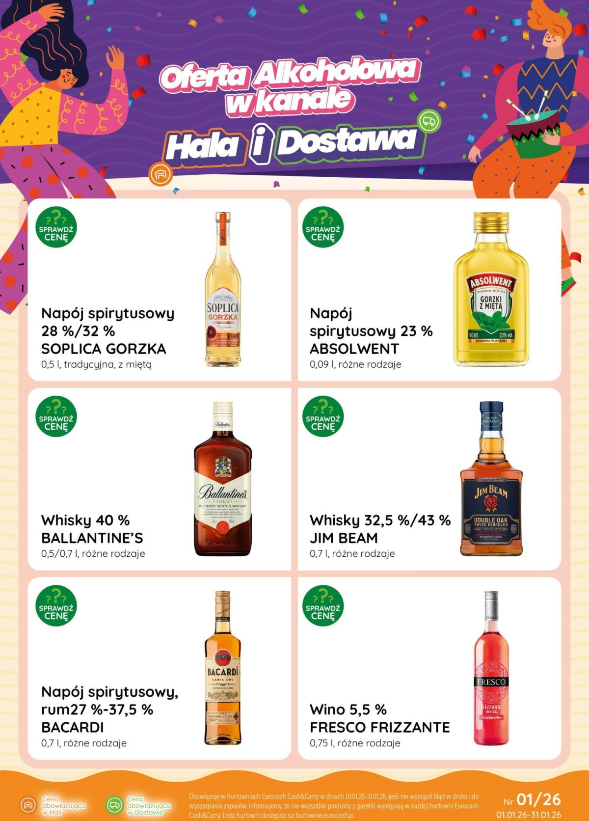 Gazetka Eurocash - Katalog Alkoholowy - ważna od 01.01. do 31.01.