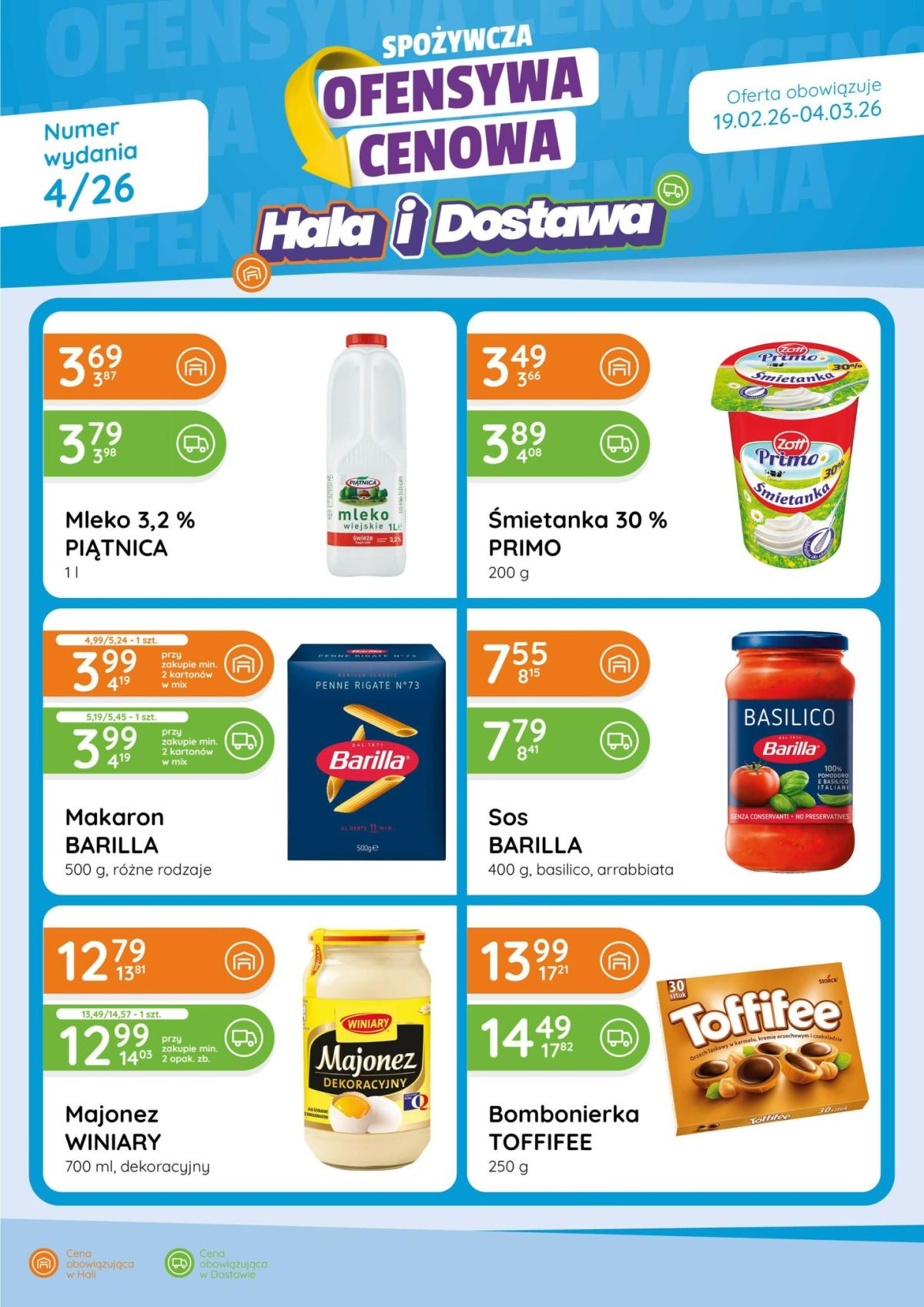 Gazetka Eurocash - Ofensywa Spożywcza - ważna od 19.02.2026 do 04.03.2026