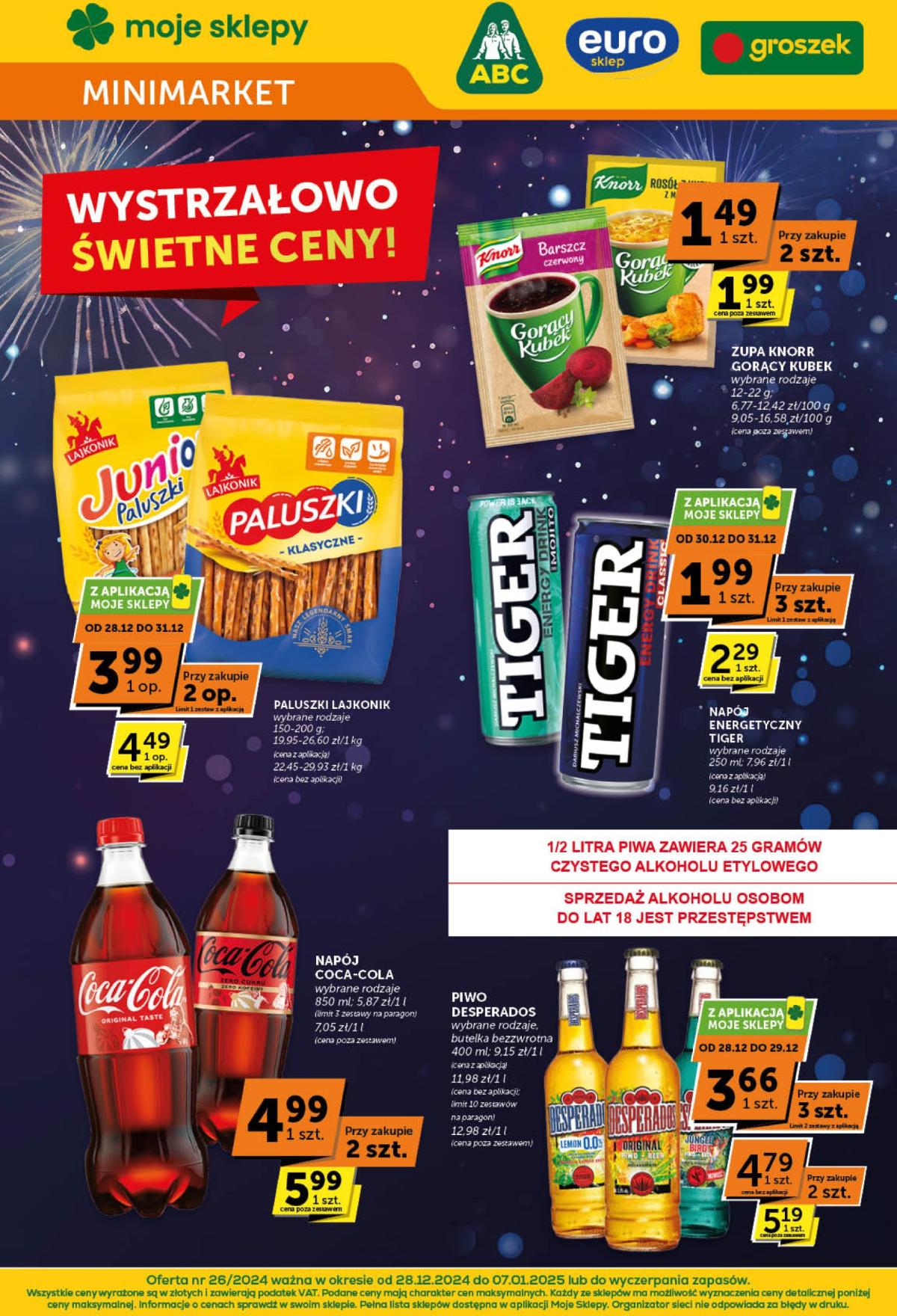 ABC Minimarket gazetka ważna od 28.12. - 07.01.