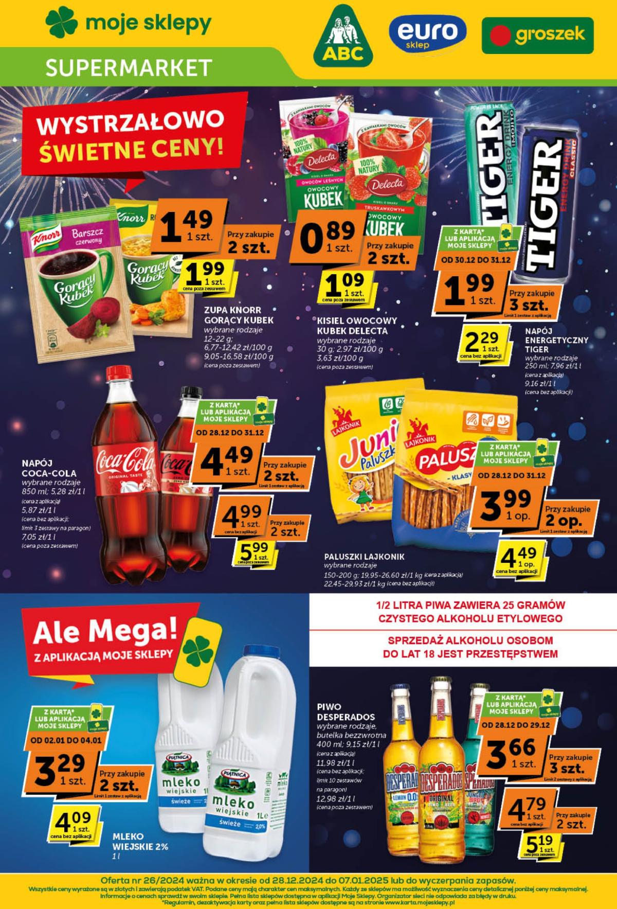 ABC Supermarket gazetka ważna od 28.12. - 07.01.