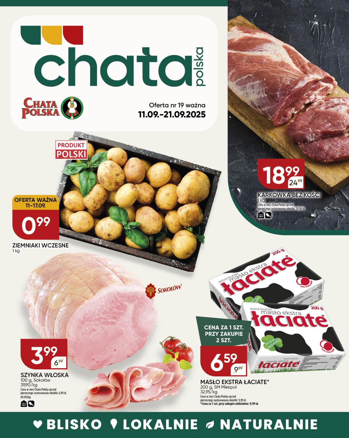Gazetka Chata Polska - ważna od 11.09. do 21.09.