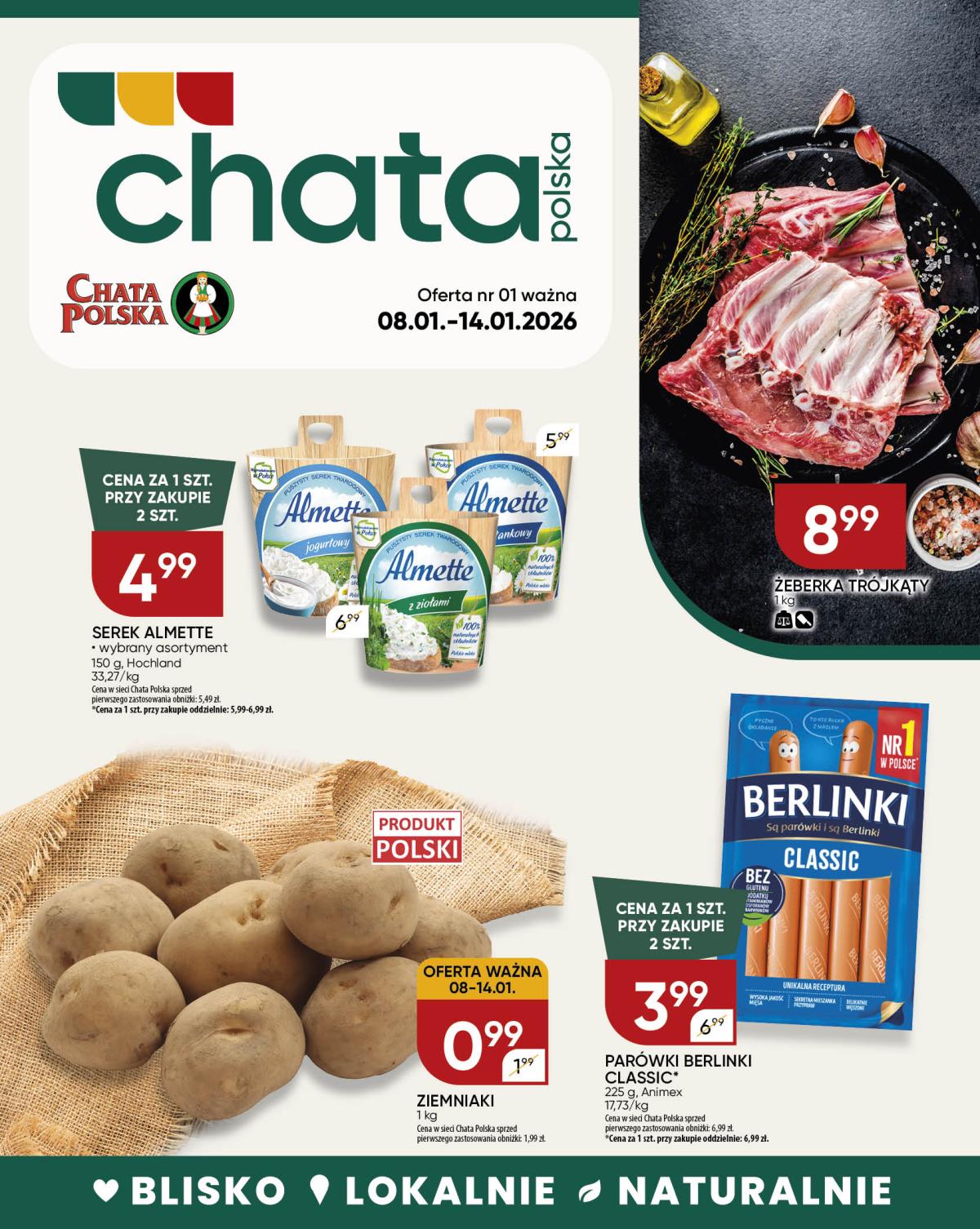Gazetka Chata Polska - ważna od 08.01. do 14.01.