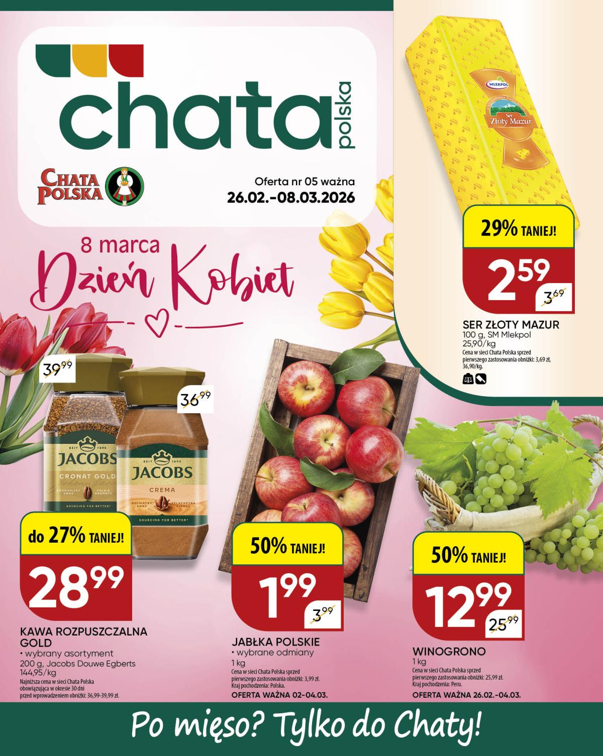 Gazetka Chata Polska - ważna od 26.02.2026 do 08.03.2026