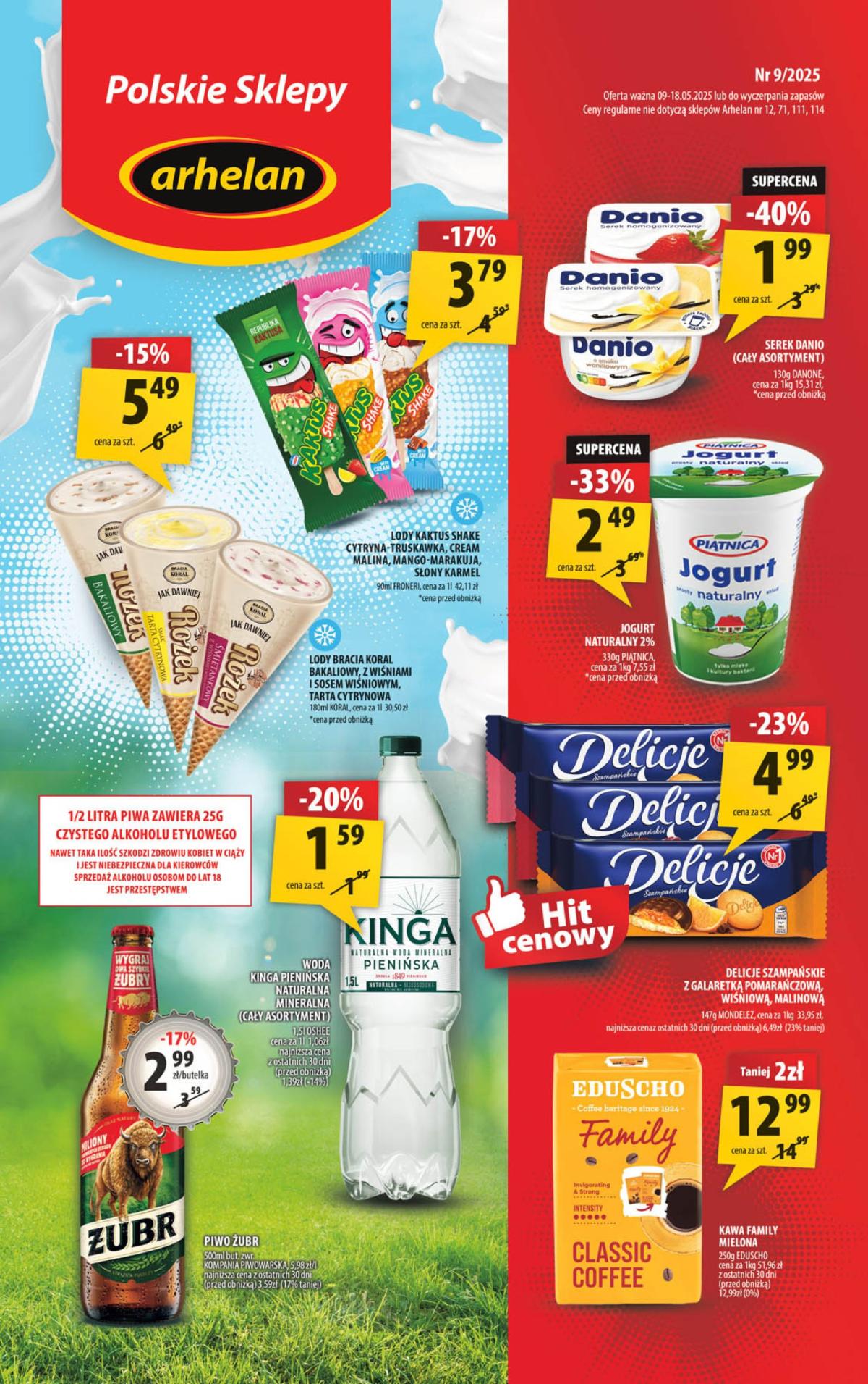 Arhelan gazetka ważna od 09.05. - 18.05.