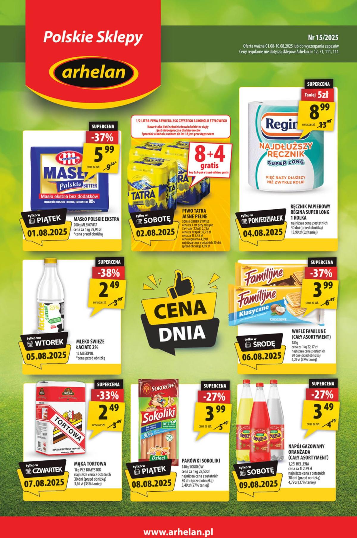 Gazetka Arhelan ważna od 01.08. - 10.08.