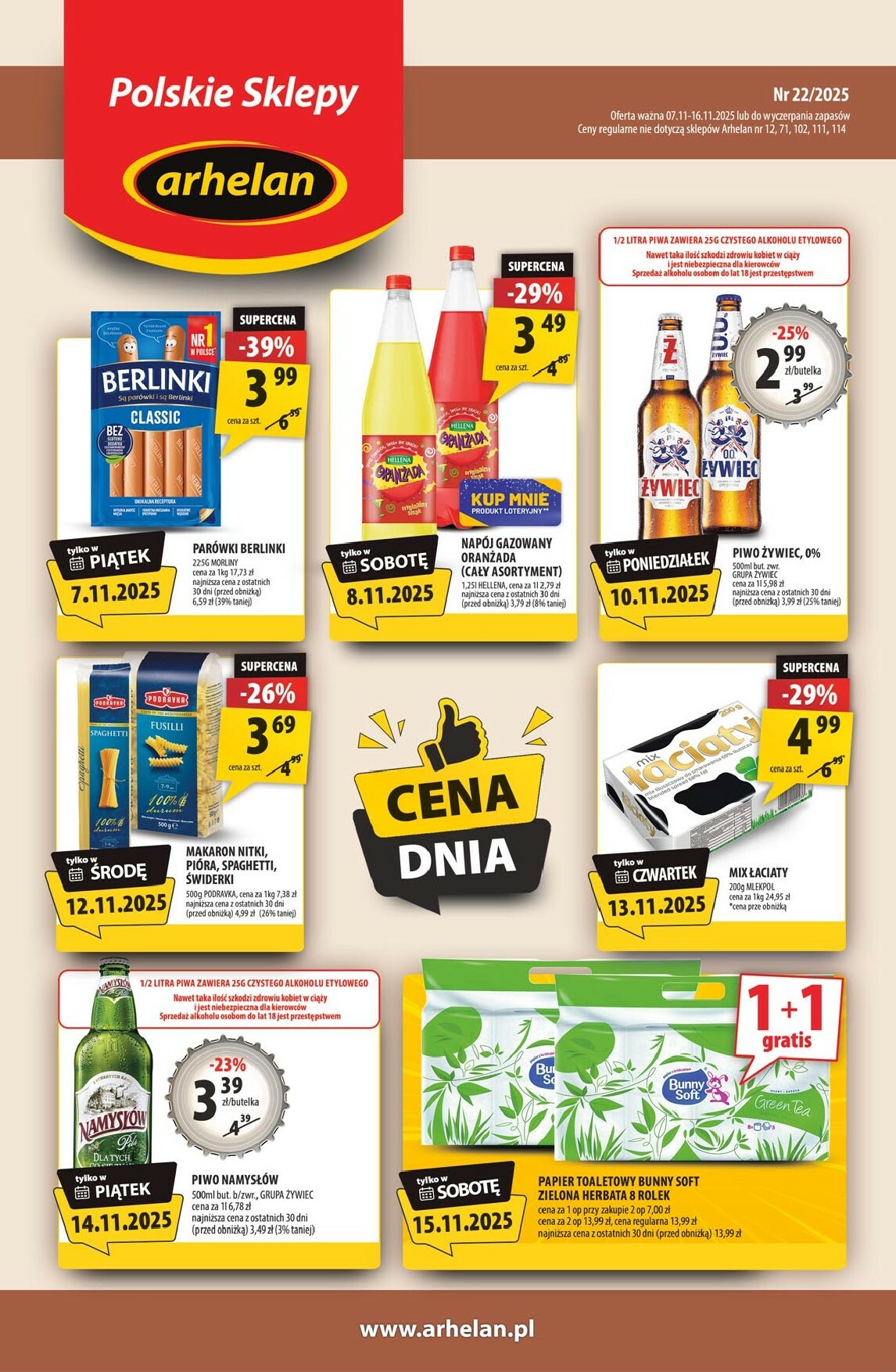 Gazetka Arhelan - ważna od 07.11. do 16.11.