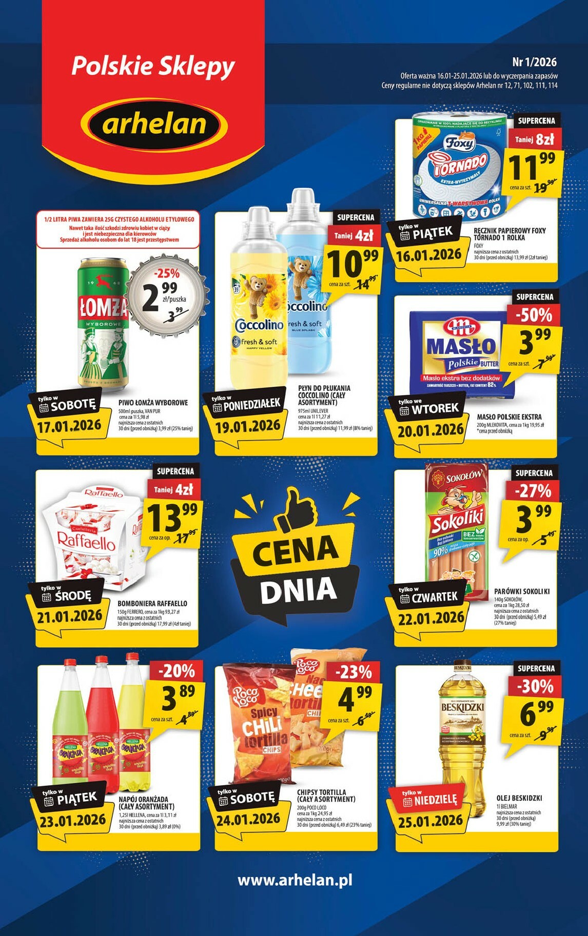 Gazetka Arhelan - ważna od 16.01. do 25.01.