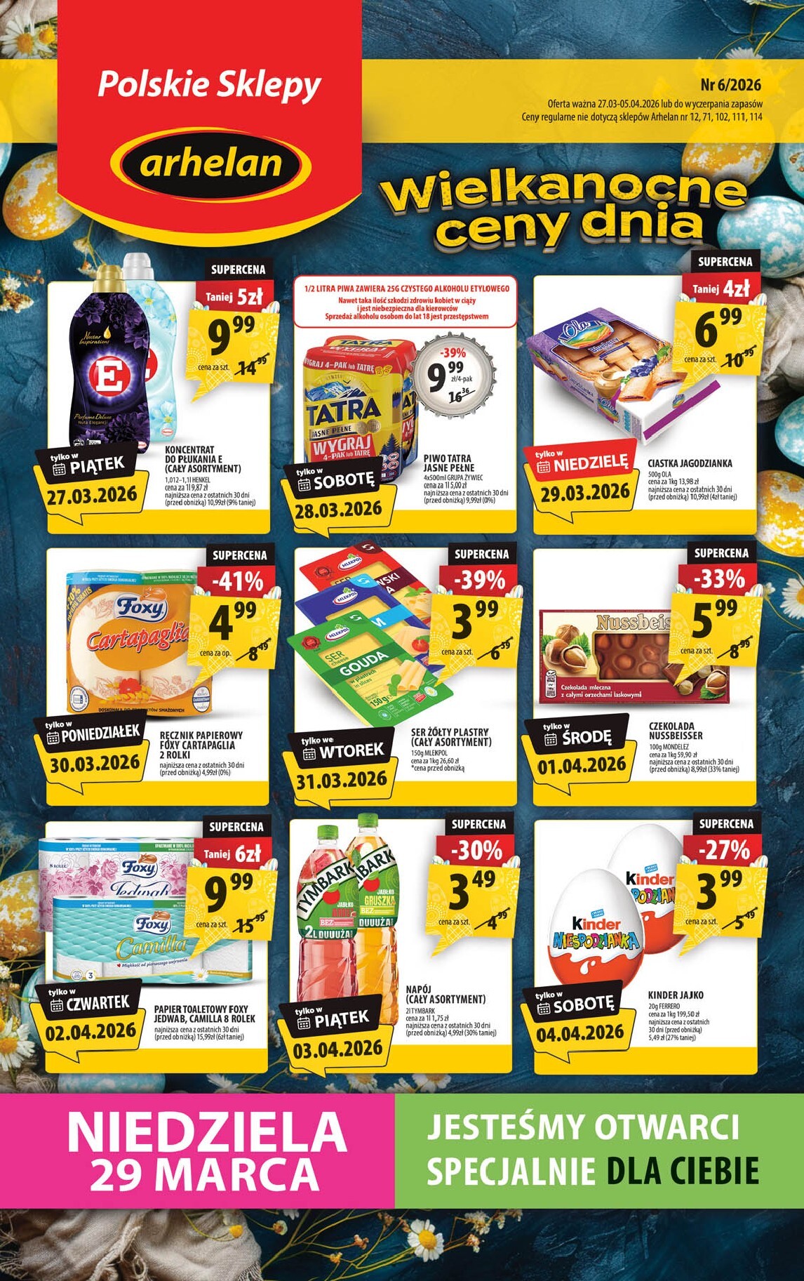 Gazetka Arhelan - ważna od 27.03.2026 do 05.04.2026