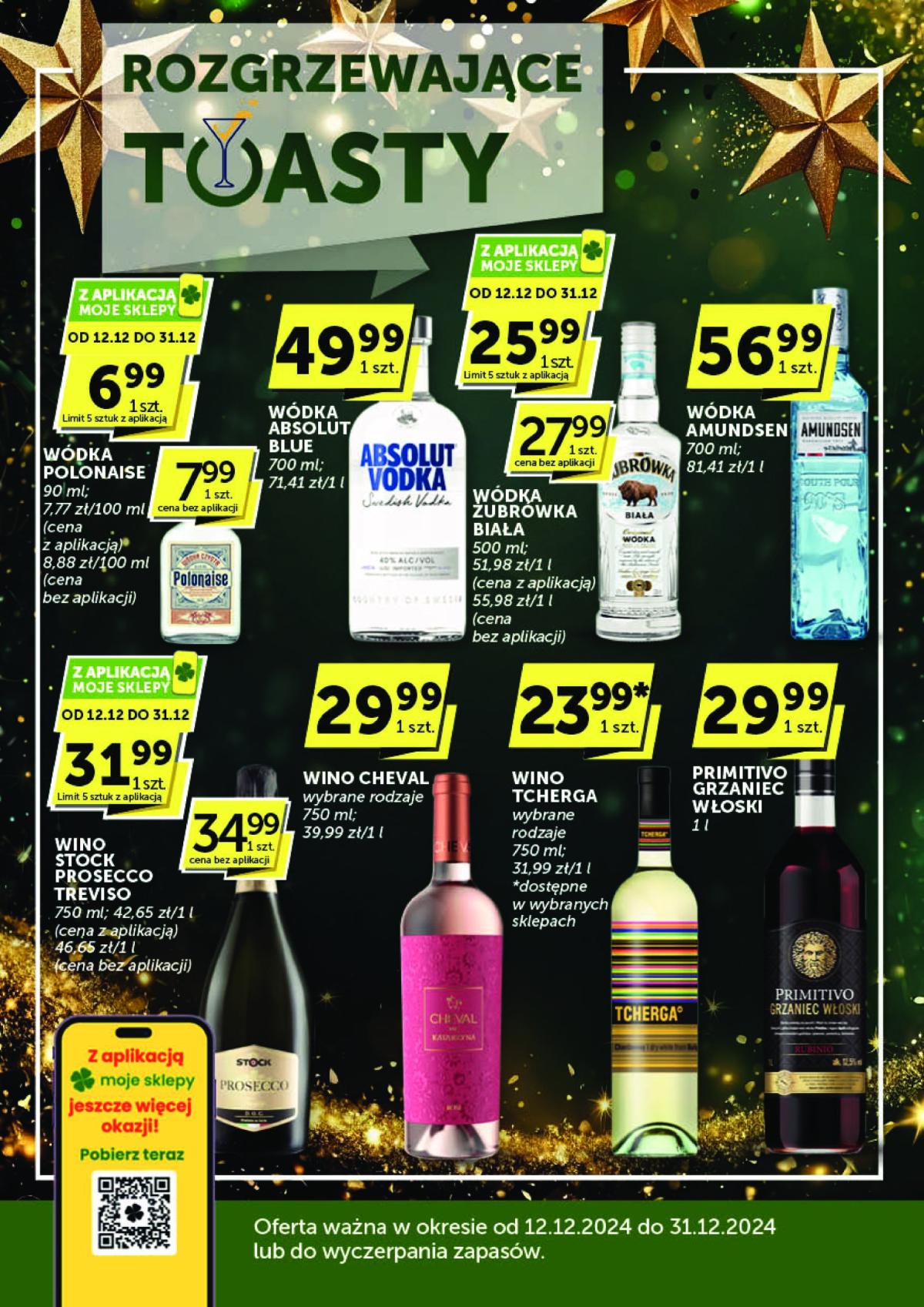 Euro Sklep - Oferta alkoholowa gazetka ważna od 12.12. - 31.12.