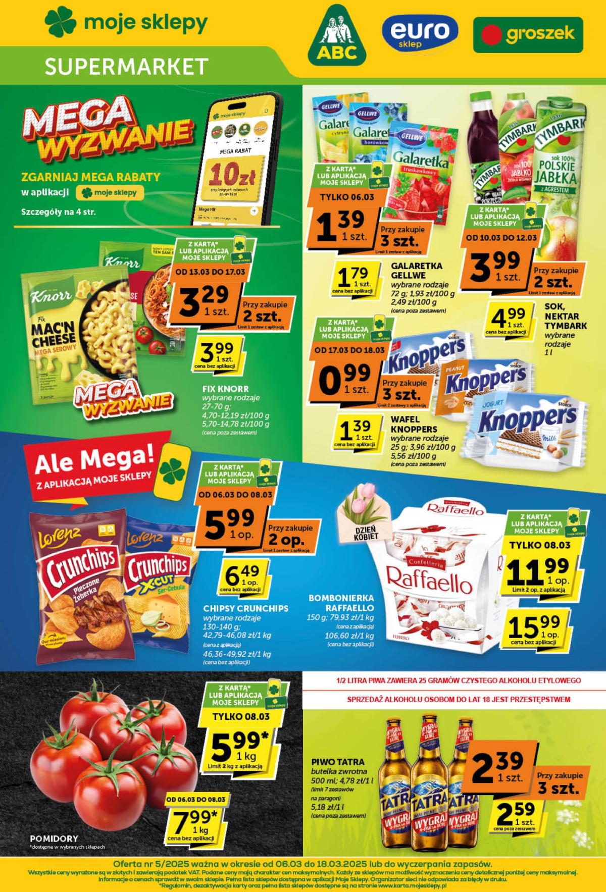 Euro Sklep Supermarket gazetka ważna od 06.03. - 18.03.