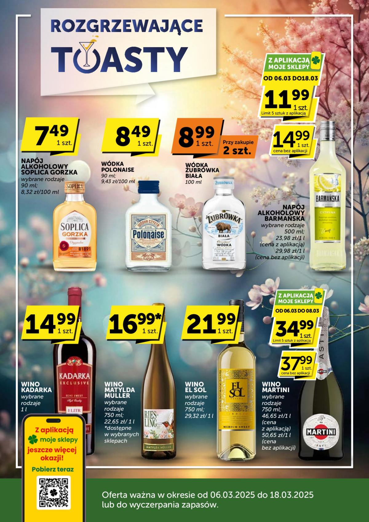 Euro Sklep - Oferta alkoholowa gazetka ważna od 06.03. - 18.03.