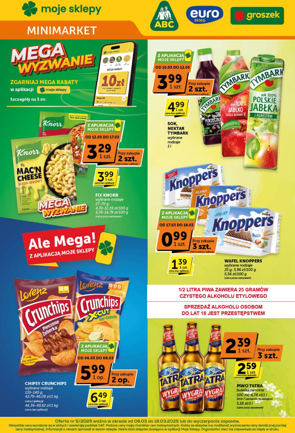 Euro Sklep Minimarket gazetka ważna od 06.03. - 18.03.