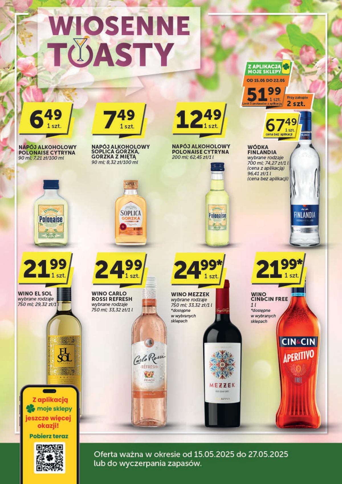 Euro Sklep - Oferta alkoholowa gazetka ważna od 15.05. - 27.05.