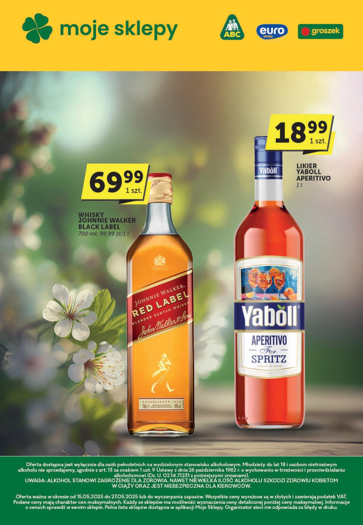 Euro Sklep - Katalog alkoholowy gazetka ważna od 15.05. - 27.05.