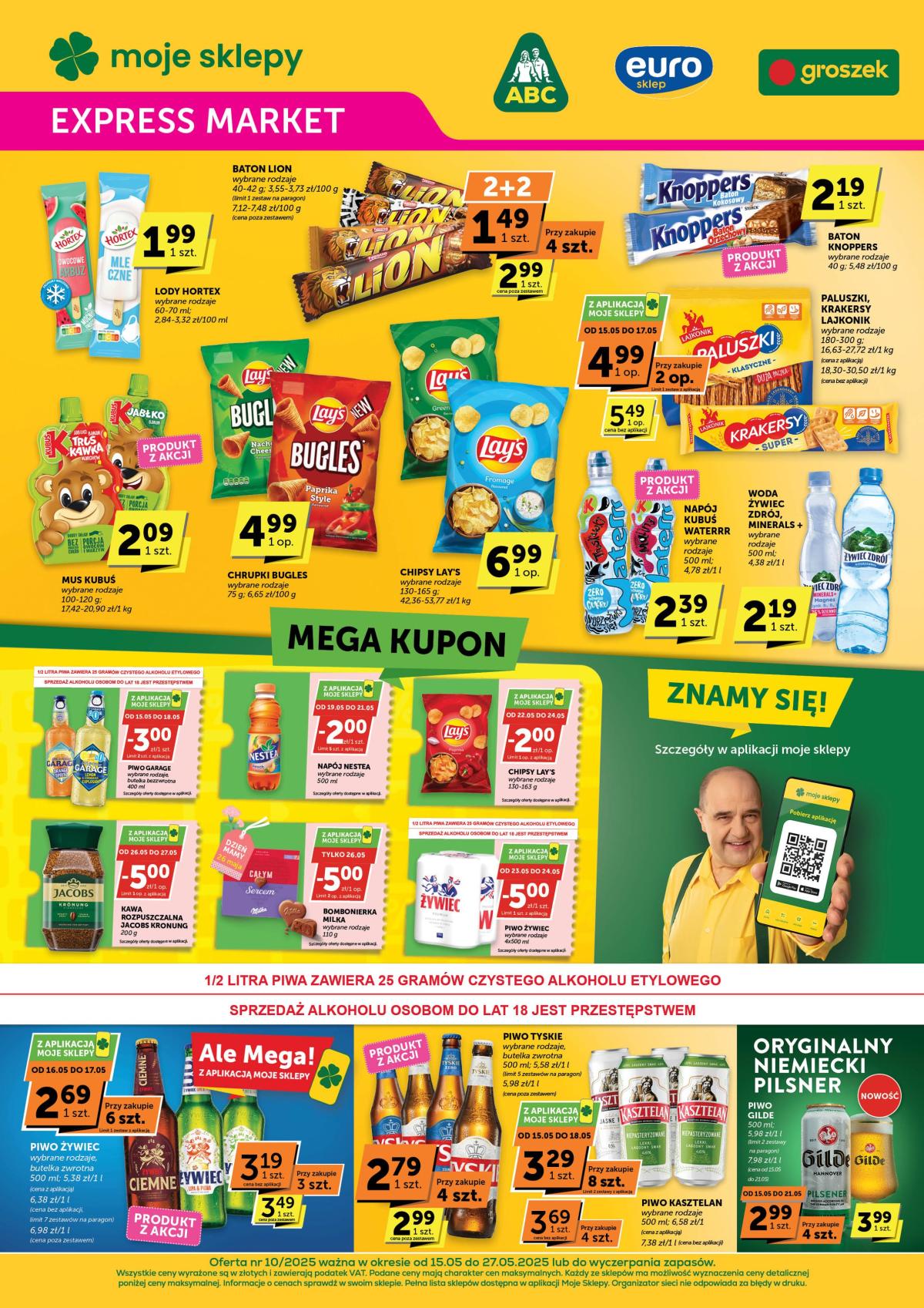 Euro Sklep - Express Market gazetka ważna od 15.05. - 27.05.