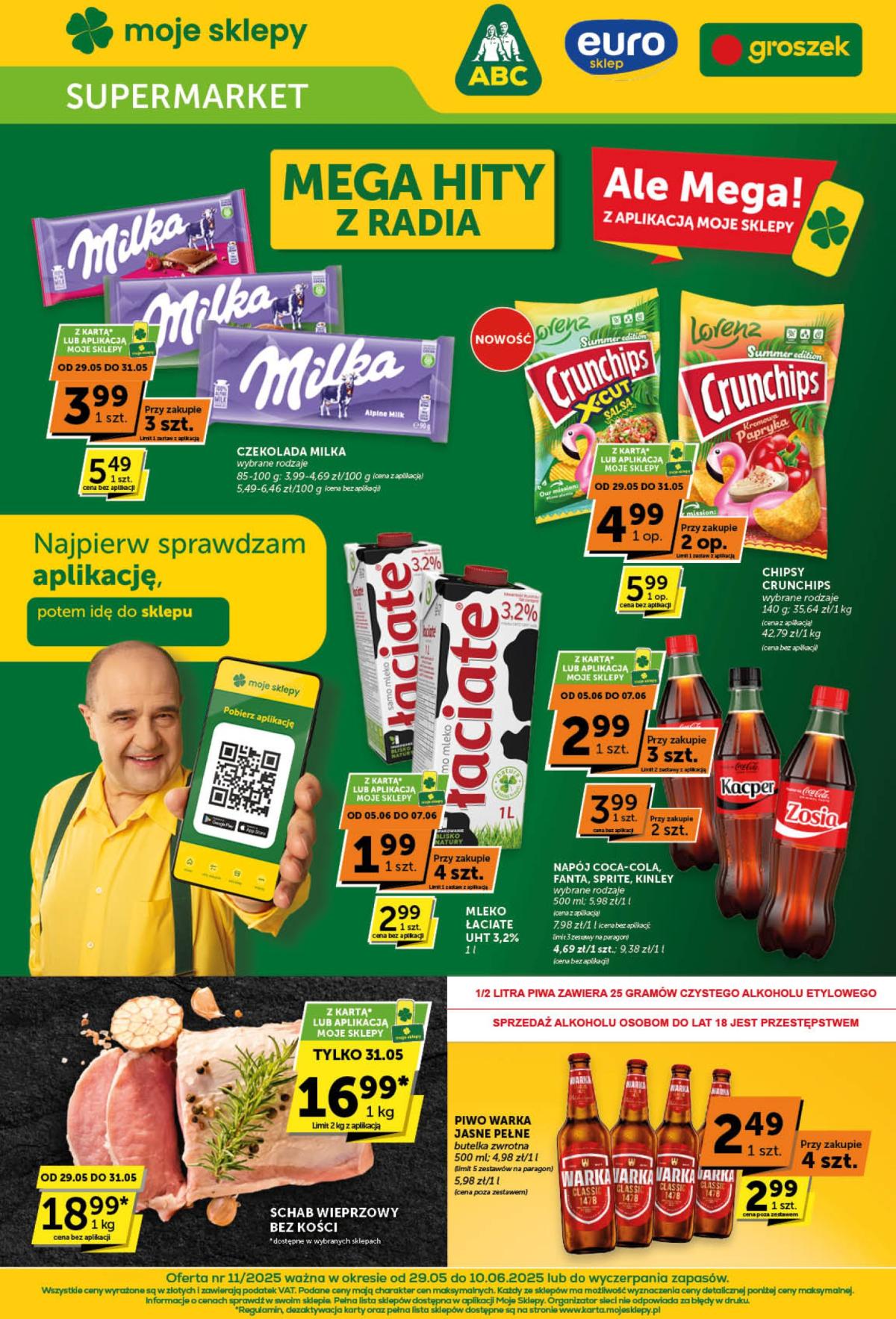 Euro Sklep Supermarket gazetka ważna od 29.05. - 10.06.